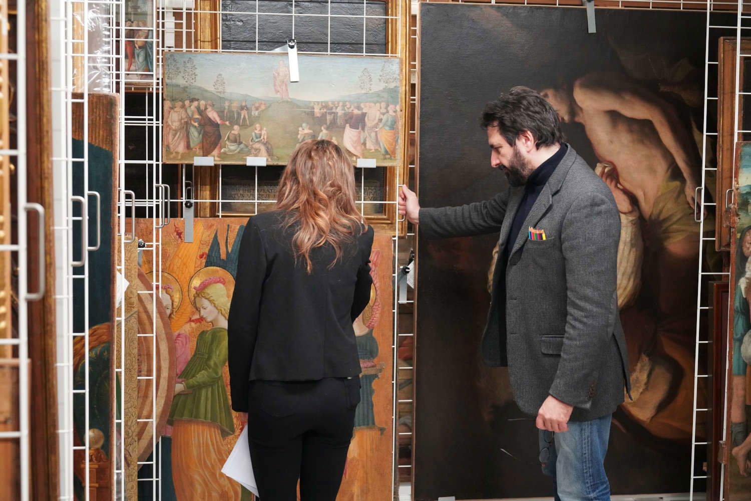 Open storage and visits with the director: what Constantine D'Orazio will do at the Gallery of Umbria