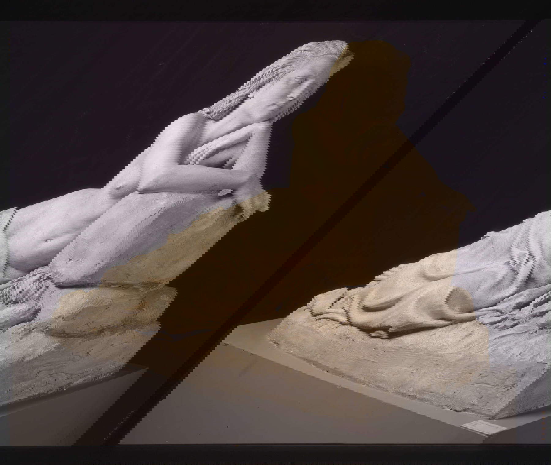 Cristoforo Marzaroli, Nostalgia (1864, plaster; Parma, Complesso Monumentale della Pilotta, inv. 973) Cristoforo Marzaroli, Nostalgia (1864, plaster; Parma, Complesso Monumentale della Pilotta, inv. 973)