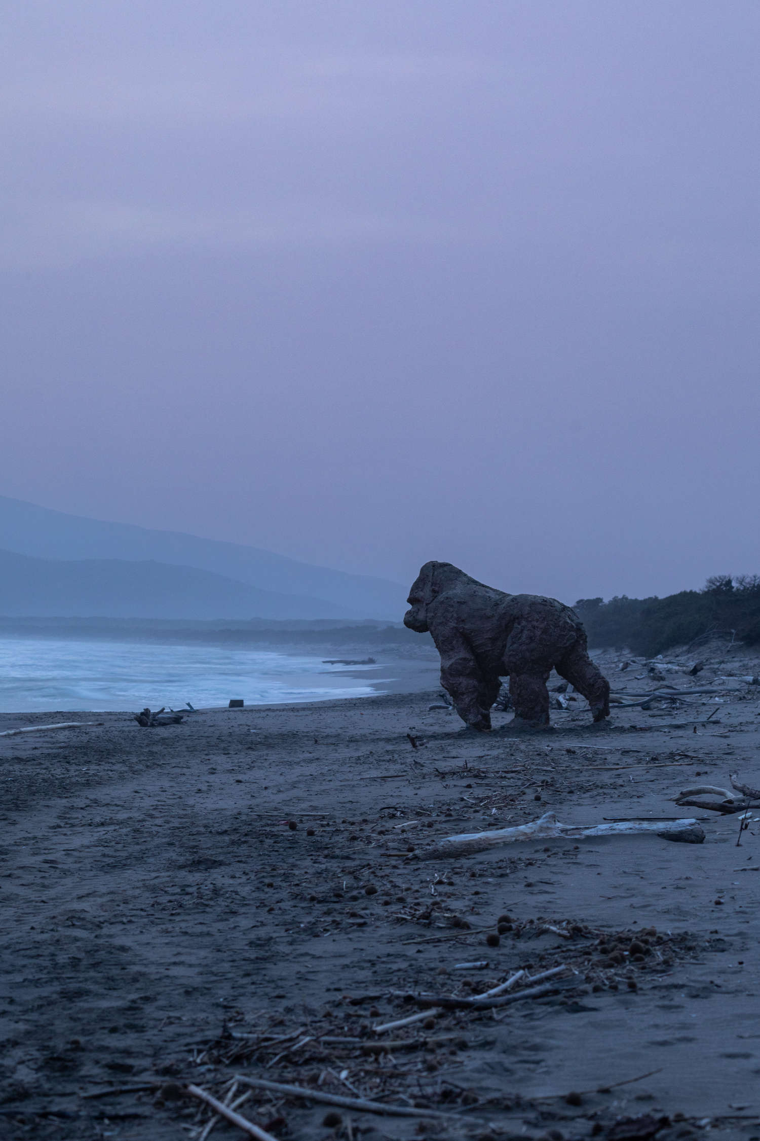 Davide Rivalta, Gorilla (2024). Photo: Daniele Molajoli