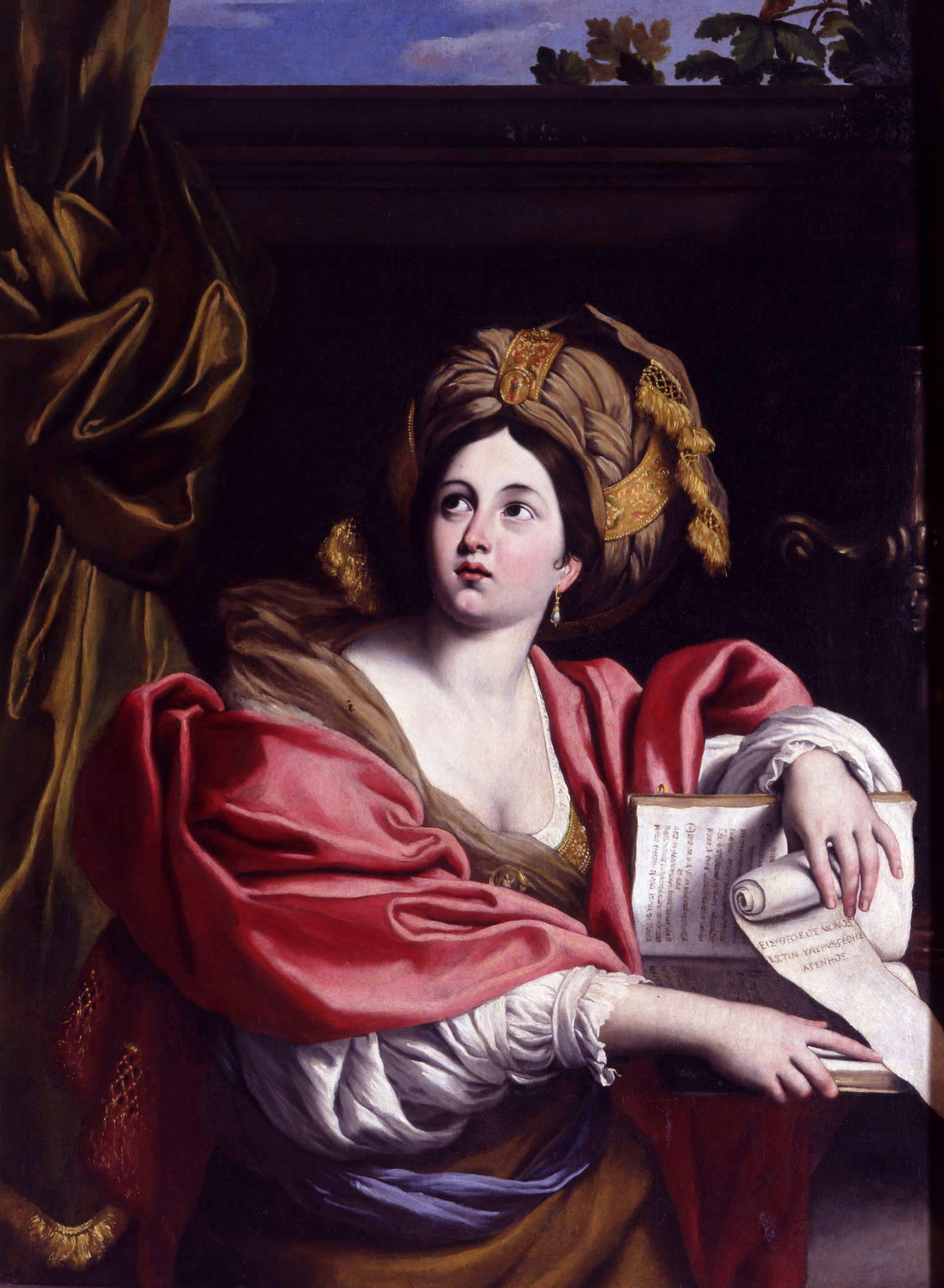 Domenichino, Sibilla Cumana (1622; Öl auf Leinwand, 138 x 103 cm; Rom, Kapitolinische Museen - Pinacoteca Capitolina). Fotografisches Archiv der Kapitolinischen Museen - © Rom, Amt für das kapitolinische Kulturerbe Domenichino, Sibilla Cumana (1622; Öl auf Leinwand, 138 x 103 cm; Rom, Kapitolinische Museen - Pinacoteca Capitolina). Fotografisches Archiv der Kapitolinischen Museen - © Rom, Amt für das kapitolinische Kulturerbe