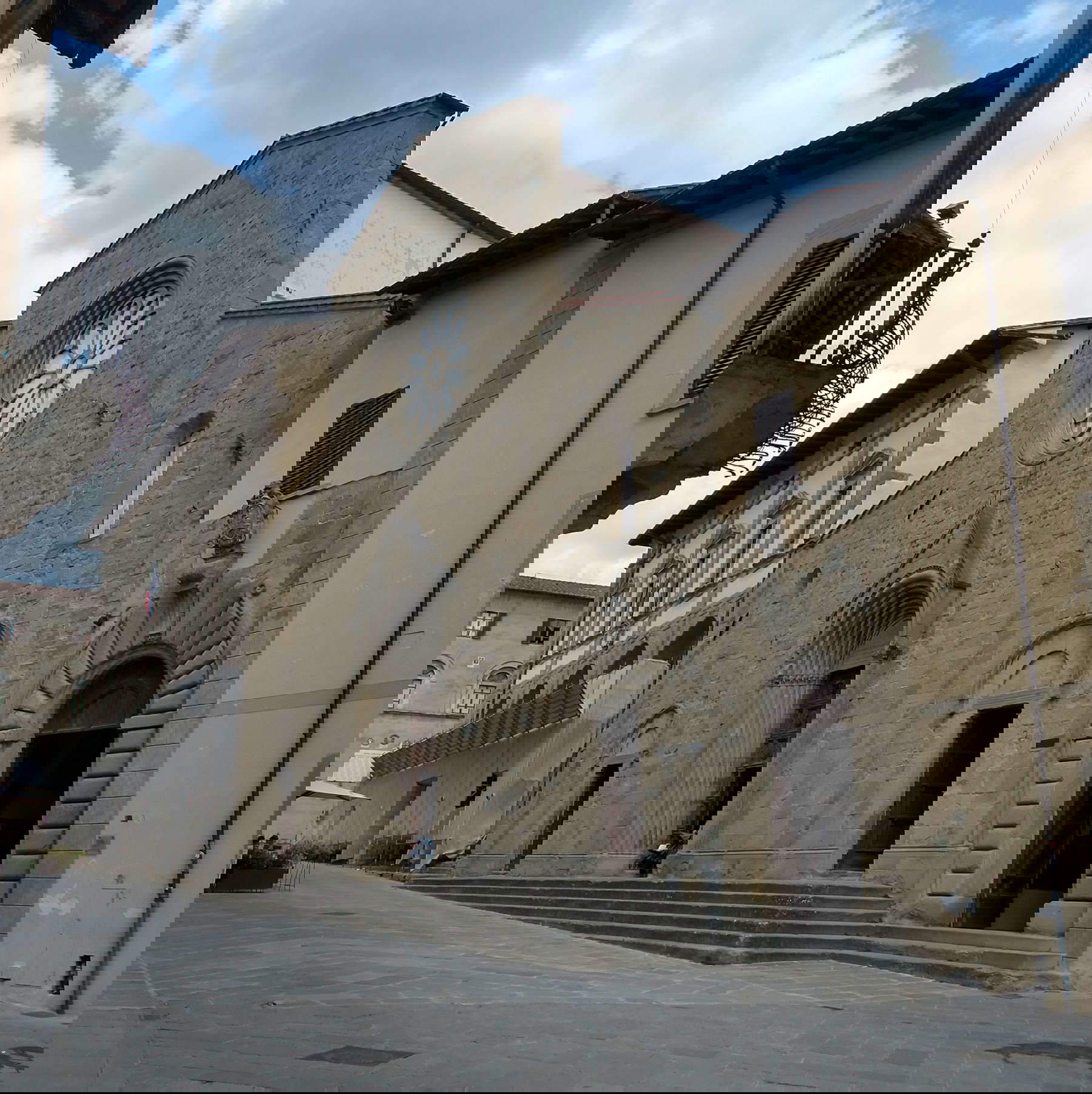 Cathédrale de Sansepolcro, façade Cathédrale de Sansepolcro, façade