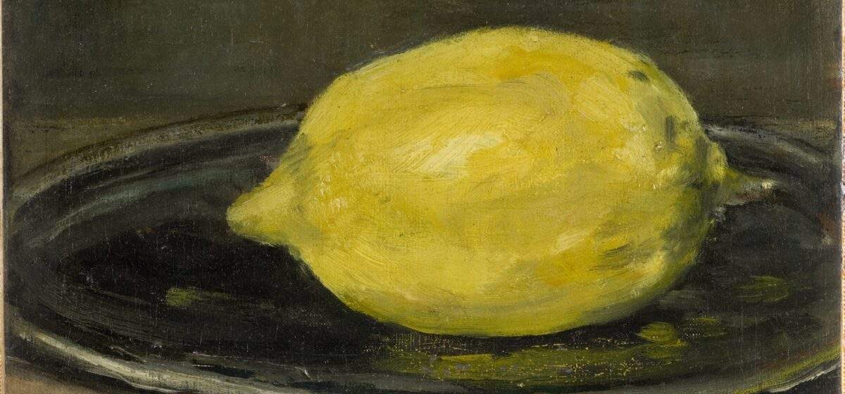 Le citron d'Édouard Manet arrive à la Villa Médicis en provenance du musée d'Orsay