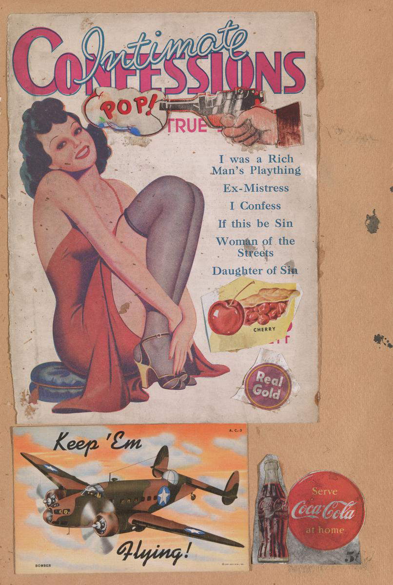 Eduardo Paolozzi, J'étais le jouet d'un homme riche (1947 ; collage, 35,9 x 23,8 cm ; Londres, Tate) Eduardo Paolozzi, J'étais le jouet d'un homme riche (1947 ; collage, 35,9 x 23,8 cm ; Londres, Tate)