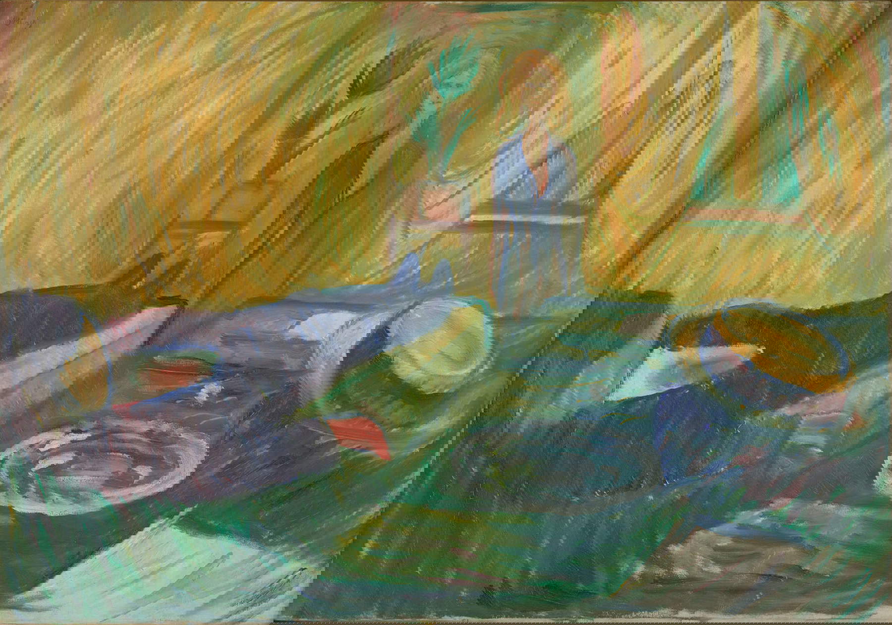 Edvard Munch, L’assassinio (1906; olio su tela, 70,5 x 100,5 cm; Oslo, Munchmuseet) Foto © Munchmuseet Edvard Munch, L’assassinio (1906; olio su tela, 70,5 x 100,5 cm; Oslo, Munchmuseet) Foto © Munchmuseet