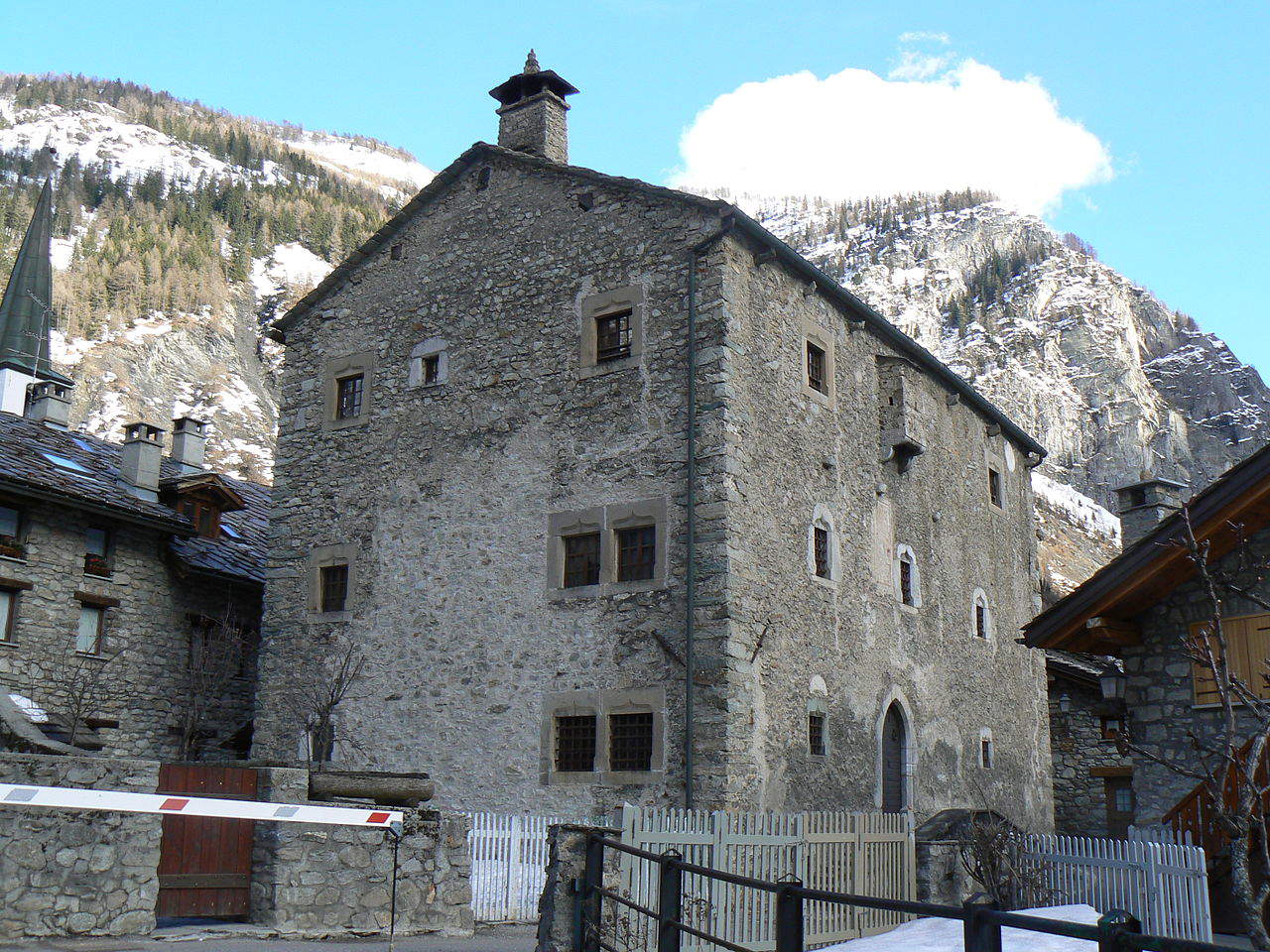 Entr&egrave;ves, Casaforte Passerin d'Entr&egrave;ves. Foto: Elena Tartaglione