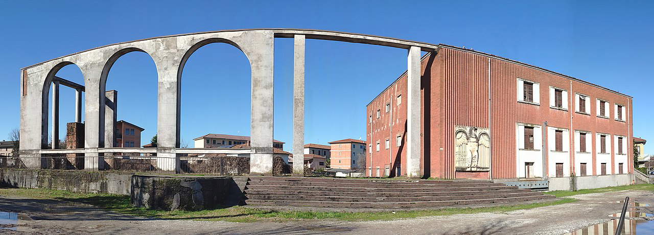 The former Casa del Fascio in Caravaggio The former Casa del Fascio in Caravaggio