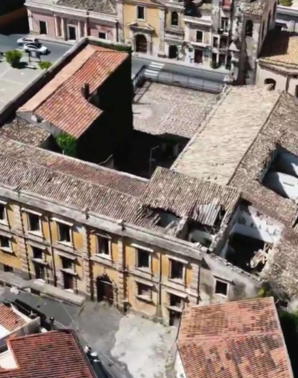 The former barracks of Lentini The former barracks of Lentini