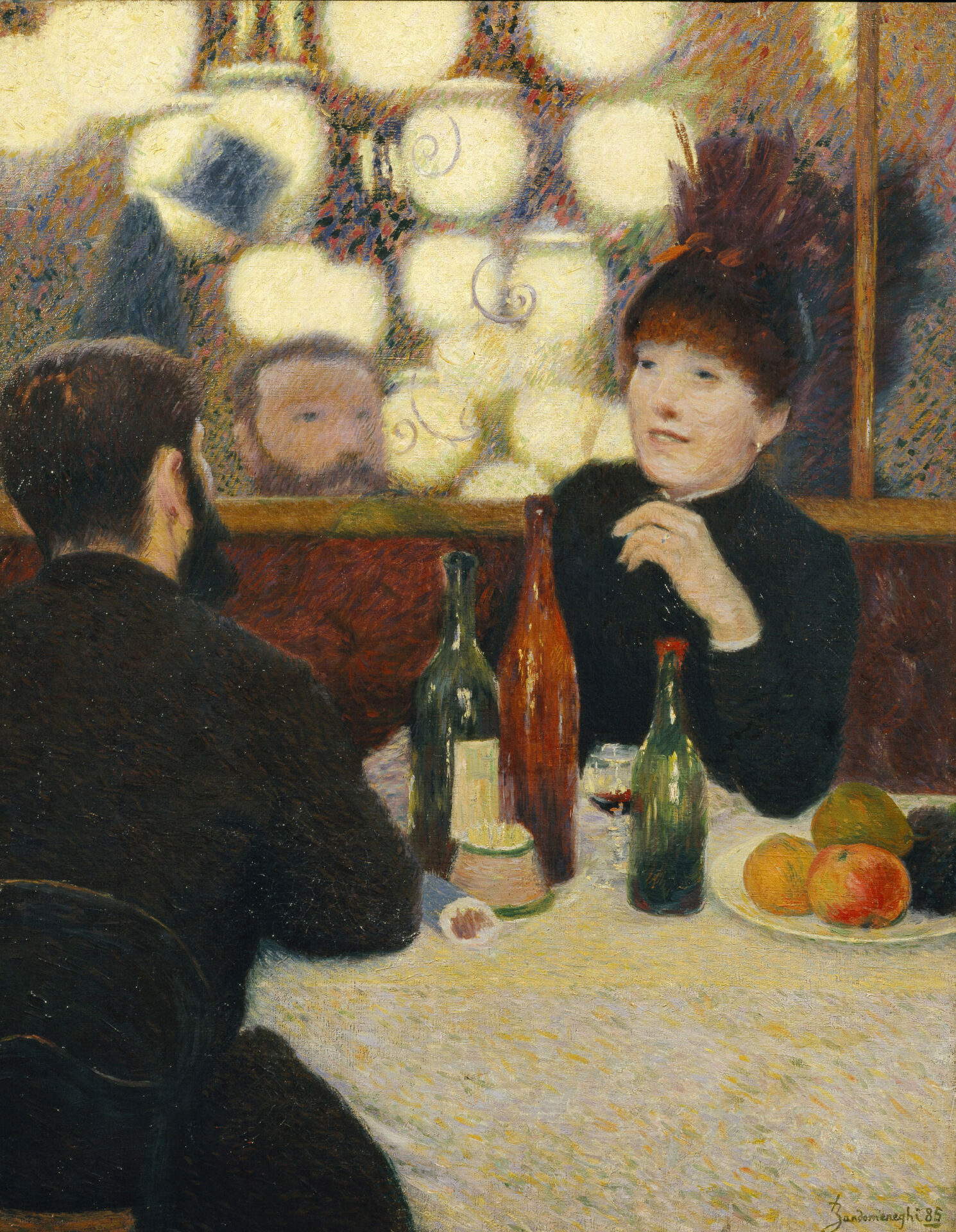 Federico Zandomeneghi, Café Nouvelle Athènes (1885; Private Collection) Federico Zandomeneghi, Café Nouvelle Athènes (1885; Private Collection)