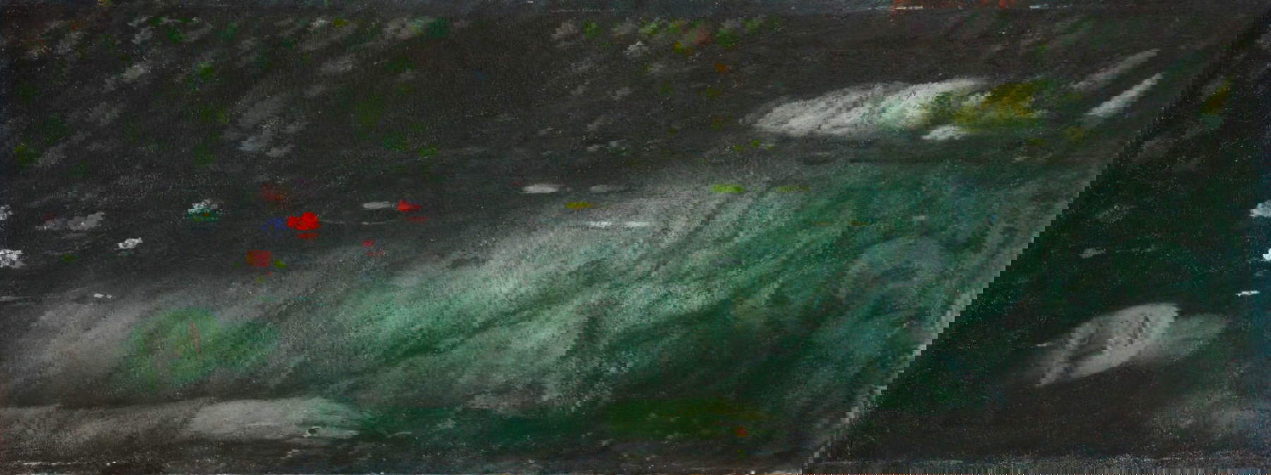 Felice Carena, Ophélie (1912 ; huile sur toile, 62 x 200 x 3 cm ; Collection Alessandro Fogliato) Felice Carena, Ophélie (1912 ; huile sur toile, 62 x 200 x 3 cm ; Collection Alessandro Fogliato)