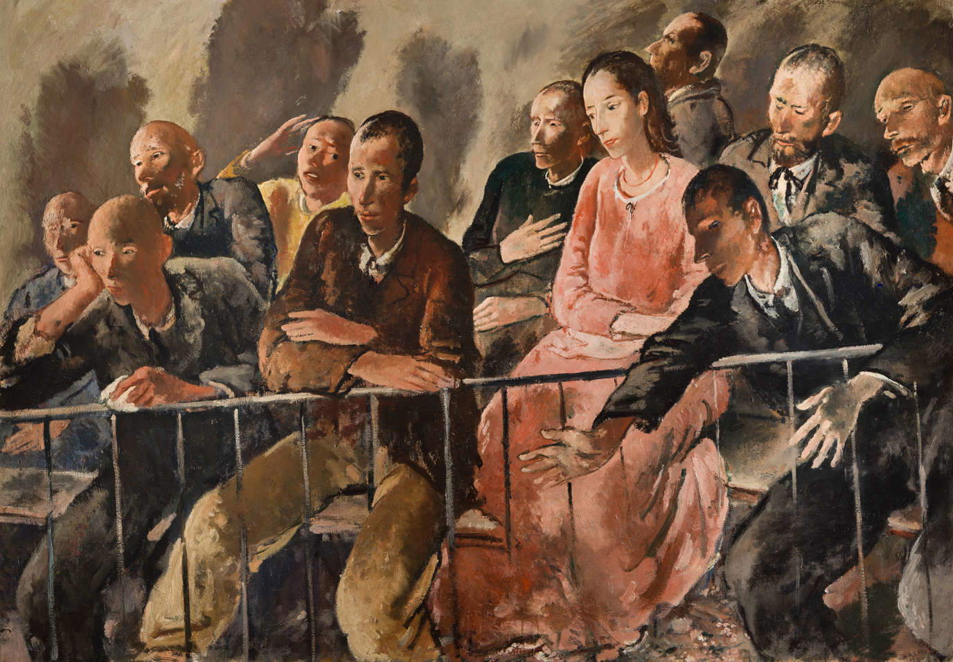 Felice Carena, Théâtre populaire (1933 ; huile sur toile, 150 x 210 cm ; Milan, Galleria d'Arte Moderna) Felice Carena, Théâtre populaire (1933 ; huile sur toile, 150 x 210 cm ; Milan, Galleria d'Arte Moderna)