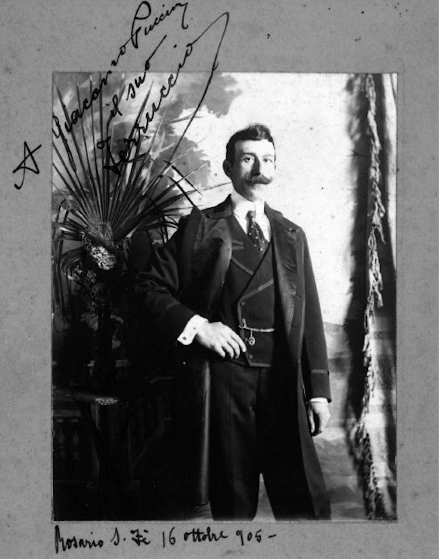 Ferruccio Pagni à Giacomo Puccini (1906) Ferruccio Pagni à Giacomo Puccini (1906)