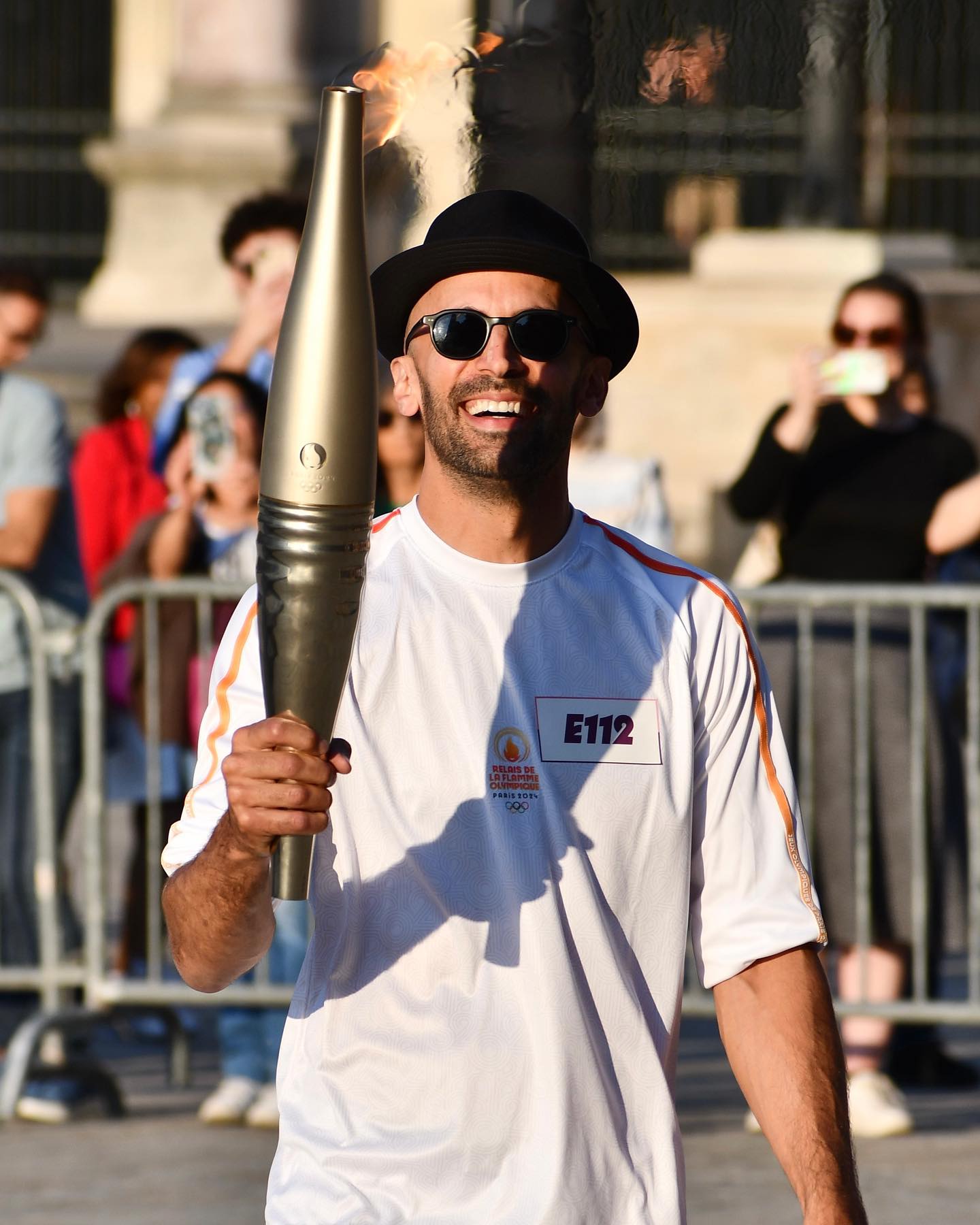 La llama olímpica de París 2024 en el Louvre. Foto: Nicolas Bousser/Louvre La llama olímpica de París 2024 en el Louvre. Foto: Nicolas Bousser/Louvre