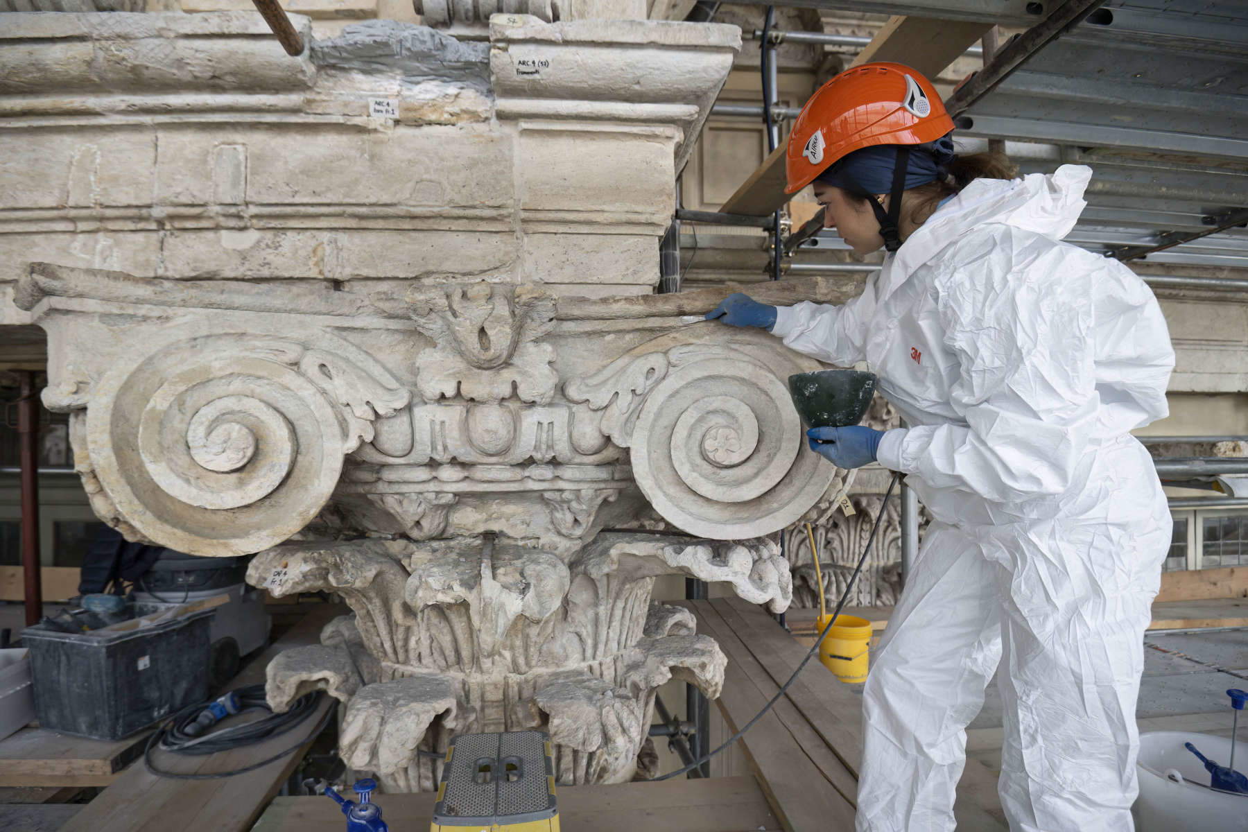 Turín, finaliza la primera tanda de obras de restauración de la fachada del Palacio Madama