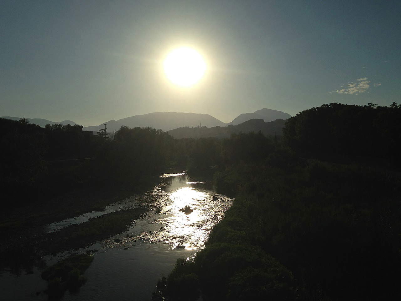 The Sabato River near Benevento. Photo: Evelina Ribarova The Sabato River near Benevento. Photo: Evelina Ribarova