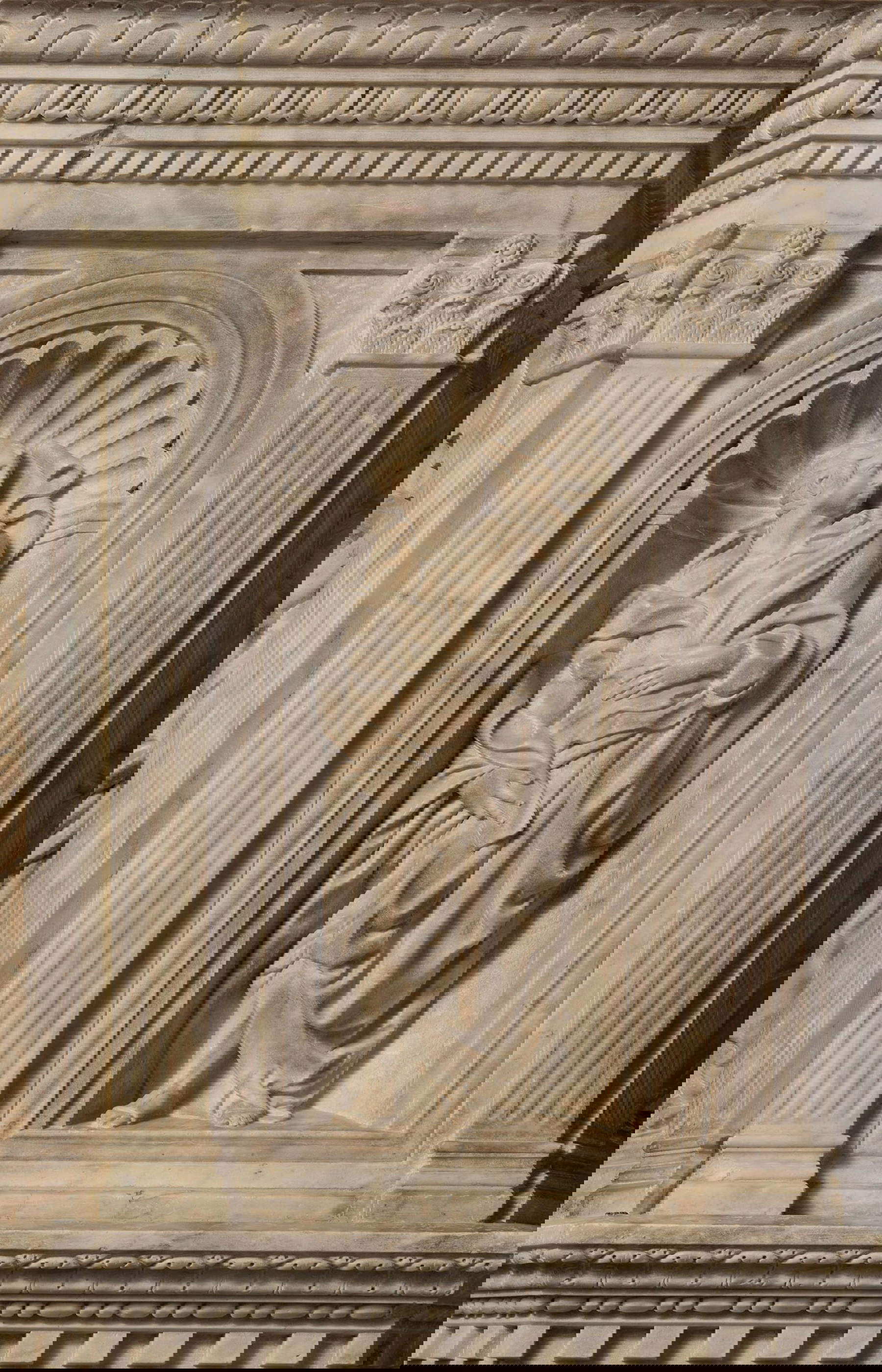 Jacopo della Quercia, Profeta, dopo il restauro. Foto: Bruno Bruchi