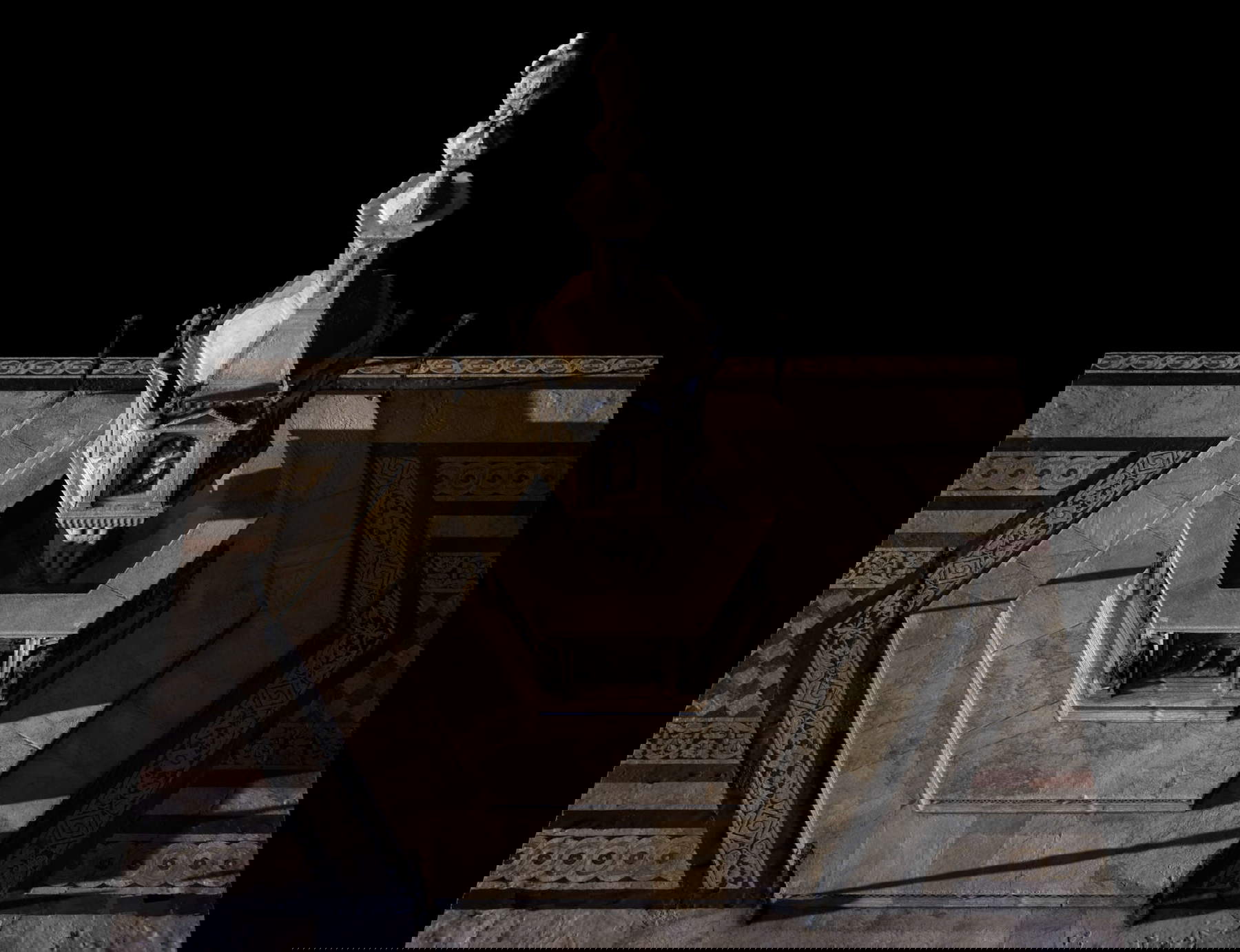 Vista prospettica del modello digitale tridimensionale fotogrammetrico. Foto: Mattia Mercante