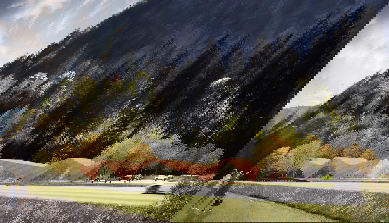 Festung Kniepass, Rendering. Kredit Salzburger Burgen &amp; Schl&ouml;sser