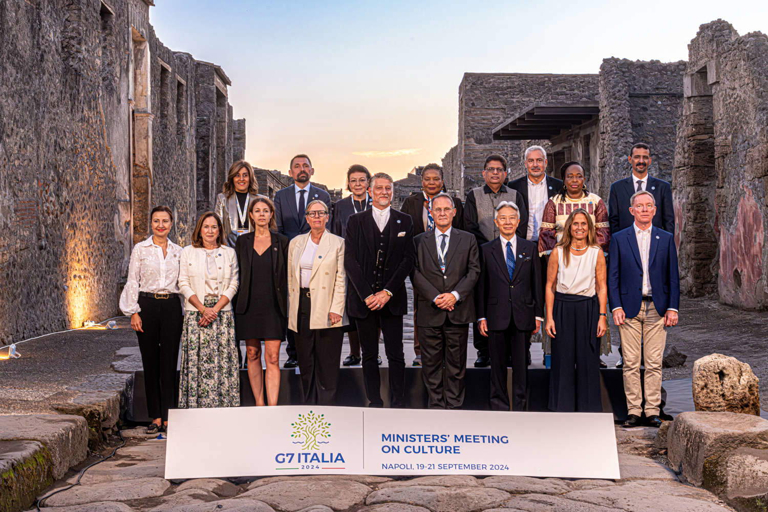 G7 of Culture, second day under the banner of Africa. Naples Declaration approved