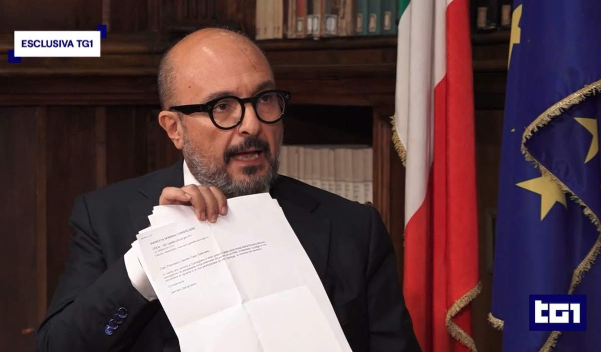 Former minister Sangiuliano denounces Maria Rosaria Boccia. The pressures, the report, the scuffle.