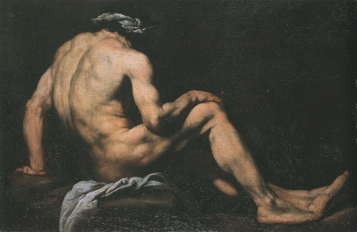 Gian Lorenzo Bernini, Levantino sdraiato (1648-1650; olio su tela, 50,7 x 76,1 cm; Milano, Collezione Koelliker, inv. LK1511) Gian Lorenzo Bernini, Levantino sdraiato (1648-1650; olio su tela, 50,7 x 76,1 cm; Milano, Collezione Koelliker, inv. LK1511)