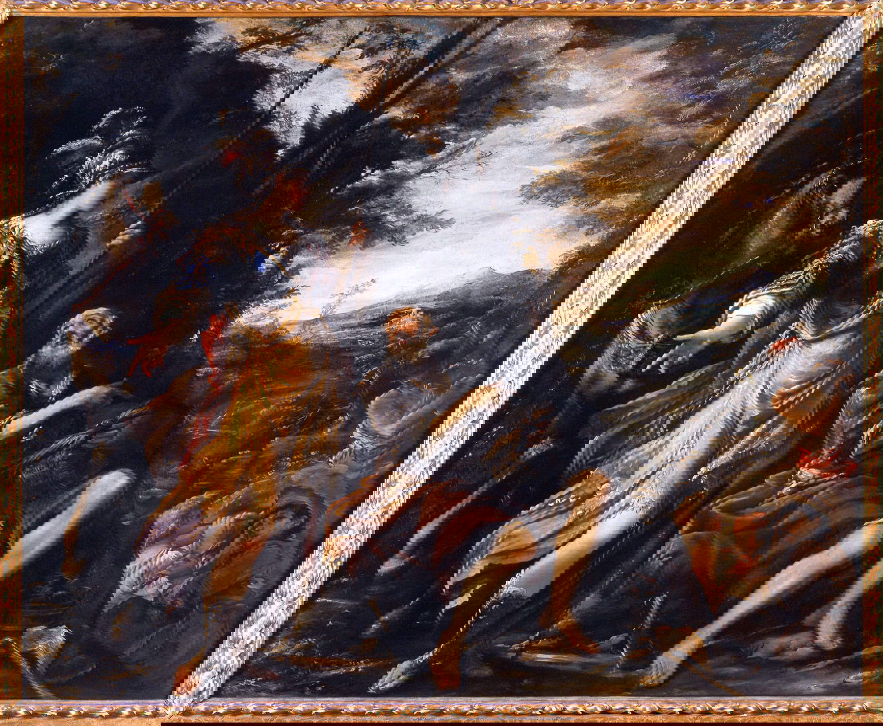 Giovanni Antonio Burrini, Erminia bei den Hirten (1686-90; Leinwand; Bologna, Pinacoteca Nazionale)