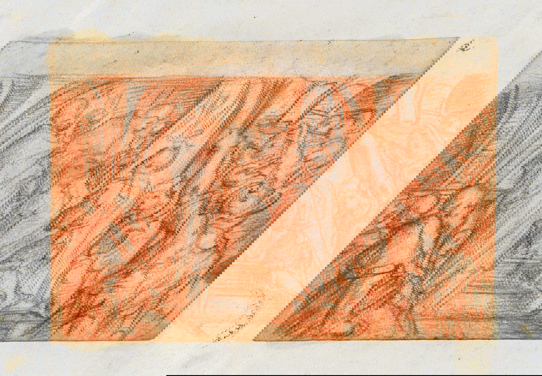 Giovanni Battista Naldini (attr.), El papa Clemente IV dona su estandarte a los capitanes del partido güelfo (1563-1564; Siena, Biblioteca comunale degli Intronati, en Album S.I.7, c. 11r) Giovanni Battista Naldini (attr.), El papa Clemente IV dona su estandarte a los capitanes del partido güelfo (1563-1564; Siena, Biblioteca comunale degli Intronati, en Album S.I.7, c. 11r)