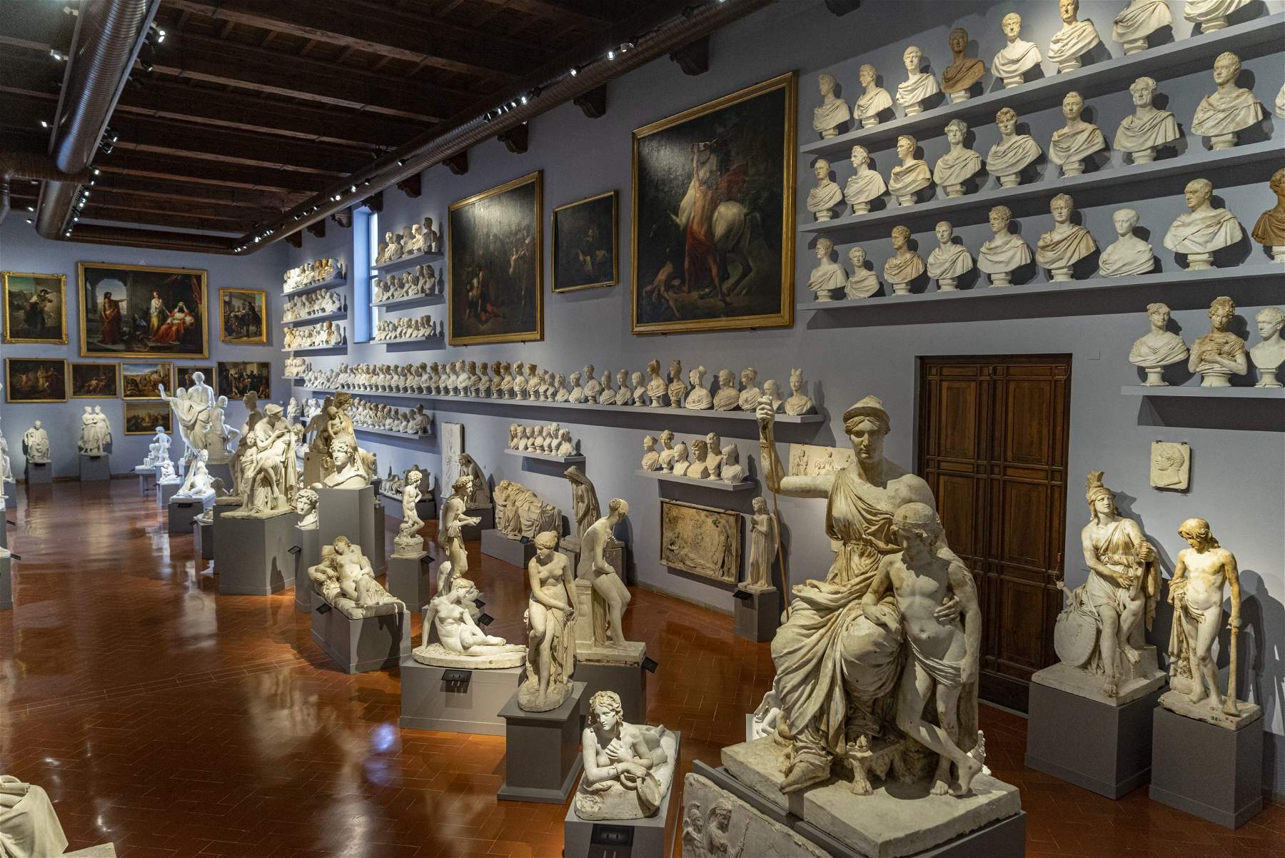 Florence, results of analysis on Bartolini's plaster casts presented
