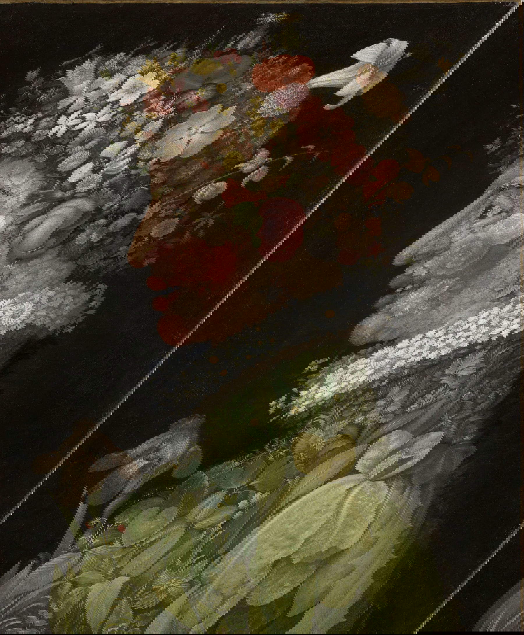 Giuseppe Arcimboldo, Frühling (1573; Öl auf Leinwand; Paris, Louvre). &copy; 2024 GrandPalaisRmn (Muse&eacute; du Louvre). Foto: Adrien Didierjean