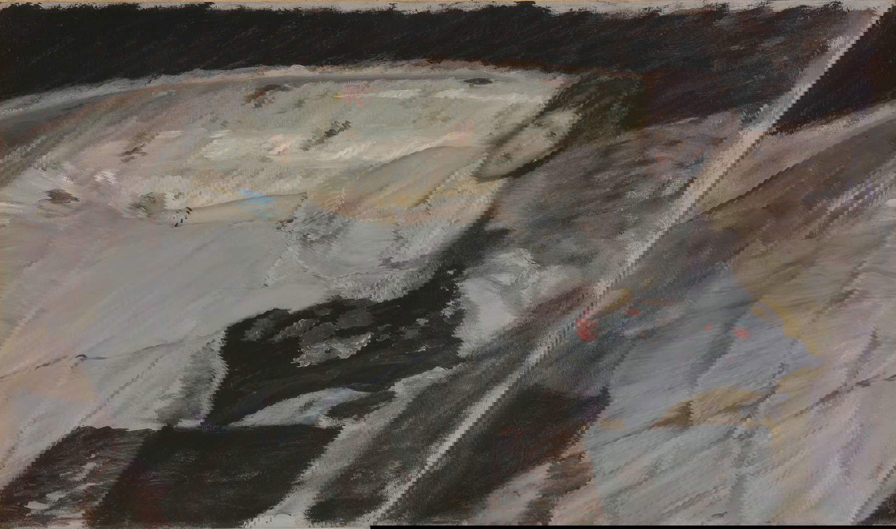 Giuseppe De Nittis, Perla e conchiglia (1879; Barletta, Pinacoteca Giuseppe De Nittis) Giuseppe De Nittis, Perla e conchiglia (1879; Barletta, Pinacoteca Giuseppe De Nittis)