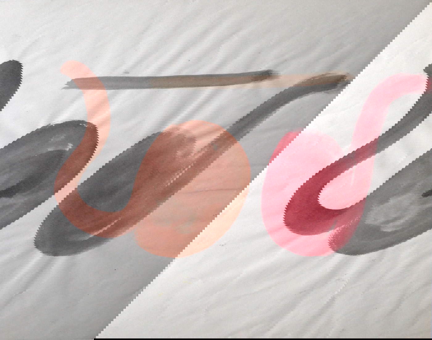 Gouache by Salvatore Quasimodo