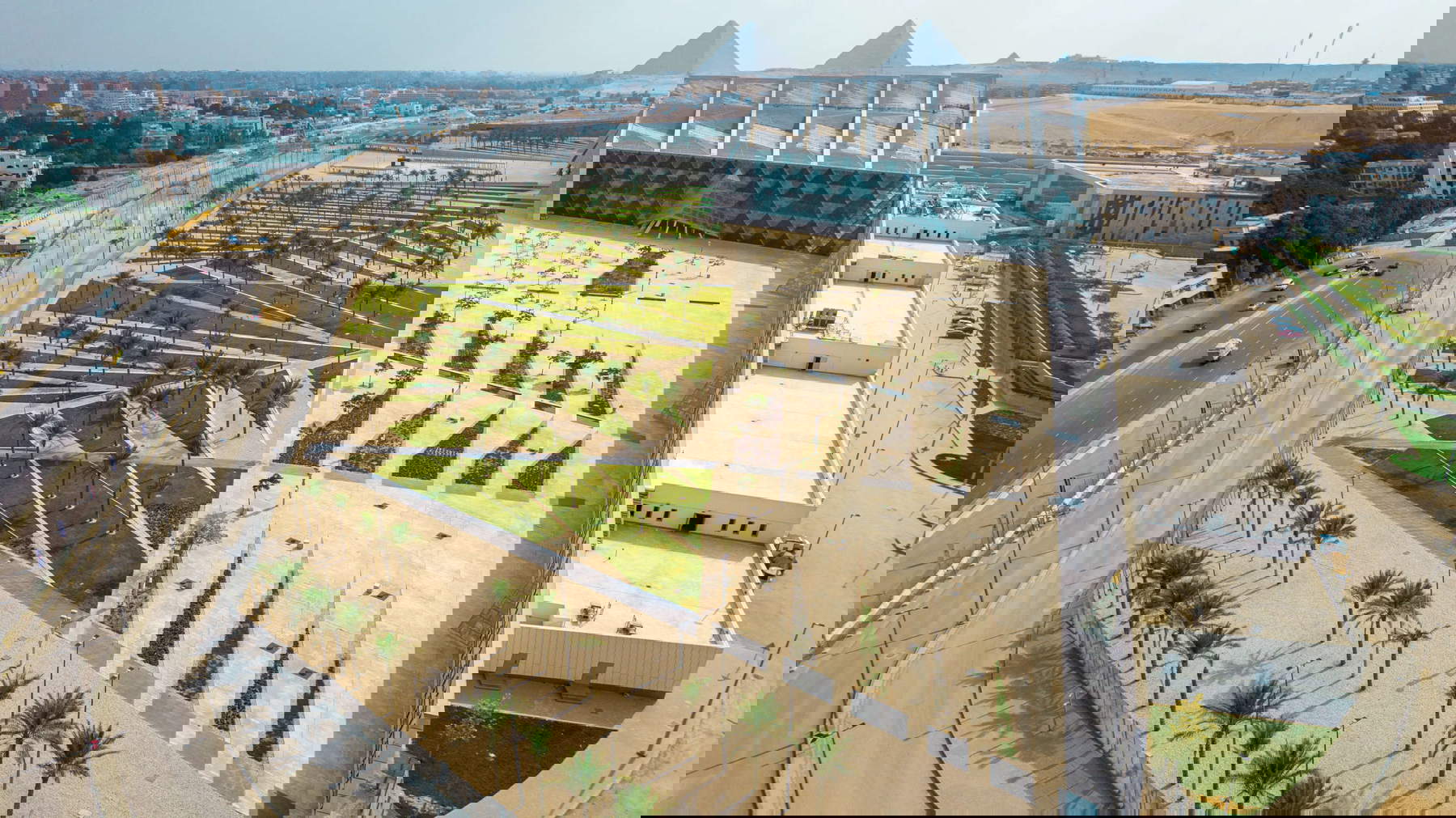 Il museo. Foto: Grand Egyptian Museum