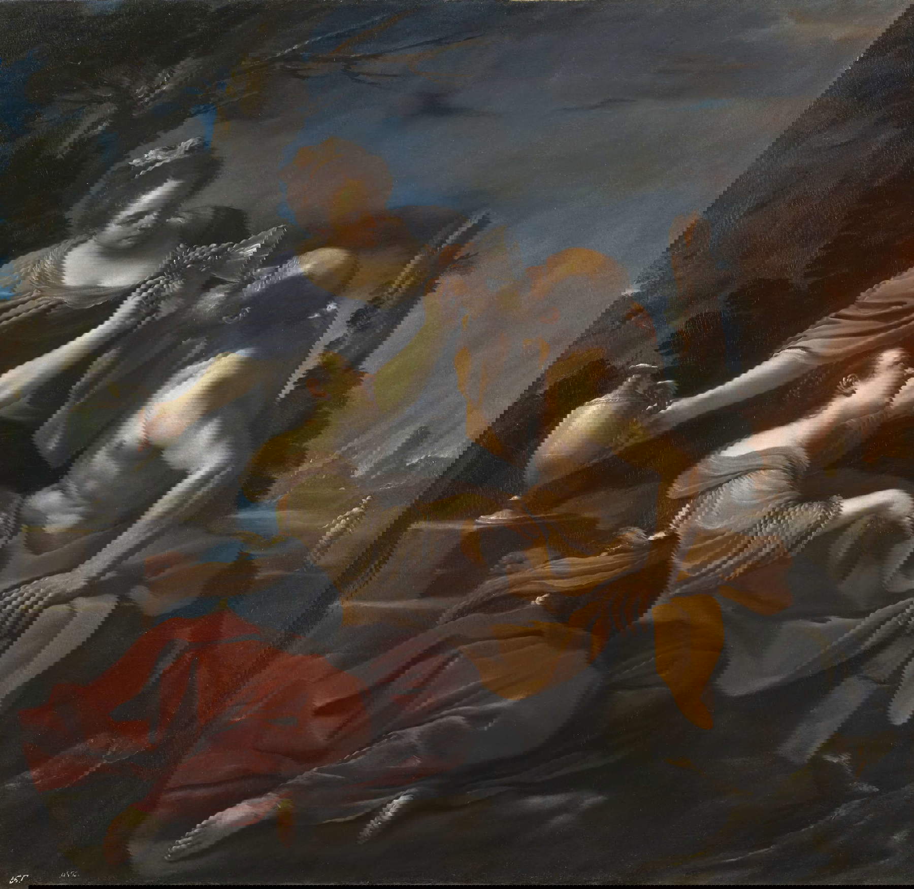 Guercino, Lot und Töchter (1617; Öl auf Leinwand, 175 x 190 cm; Madrid, Patrimonio Nacional - Colecciones Reales, Real Monasterio de San Lorenzo de El Escorial) © Madrid, Patrimonio Nacional Guercino, Lot und Töchter (1617; Öl auf Leinwand, 175 x 190 cm; Madrid, Patrimonio Nacional - Colecciones Reales, Real Monasterio de San Lorenzo de El Escorial) © Madrid, Patrimonio Nacional