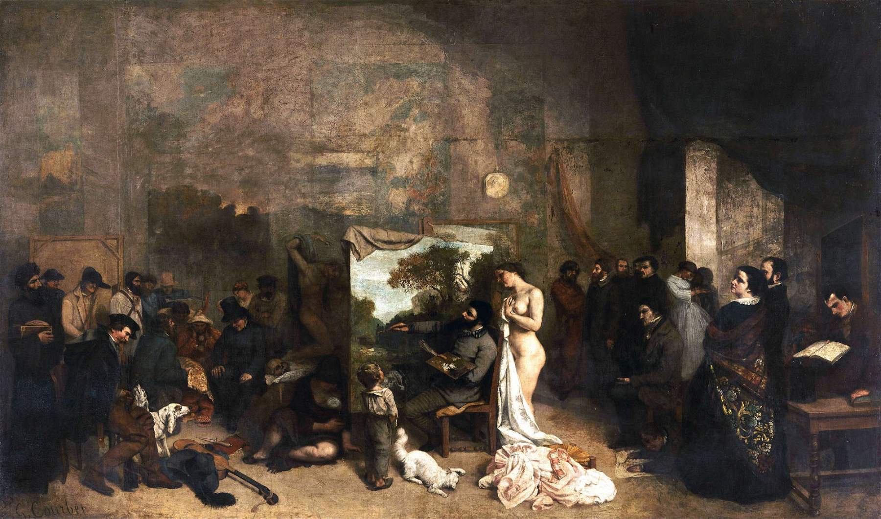 Gustave Courbet, life, works and style of the father of realism
