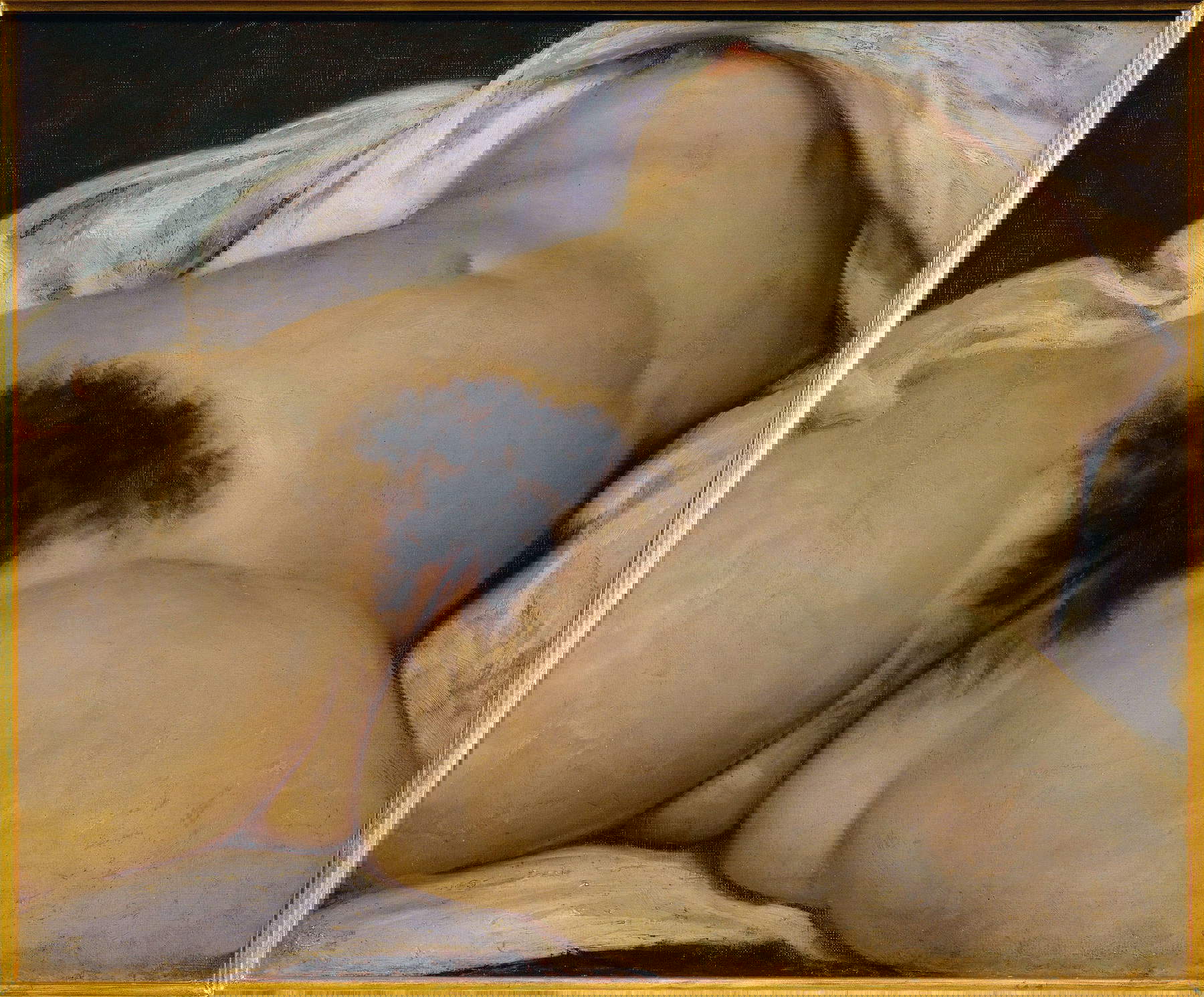 Gustave Courbet, L'origine du monde (1866 ; huile sur toile, 55 x 46 cm ; Paris, Musée d'Orsay) Gustave Courbet, L'origine du monde (1866 ; huile sur toile, 55 x 46 cm ; Paris, Musée d'Orsay)