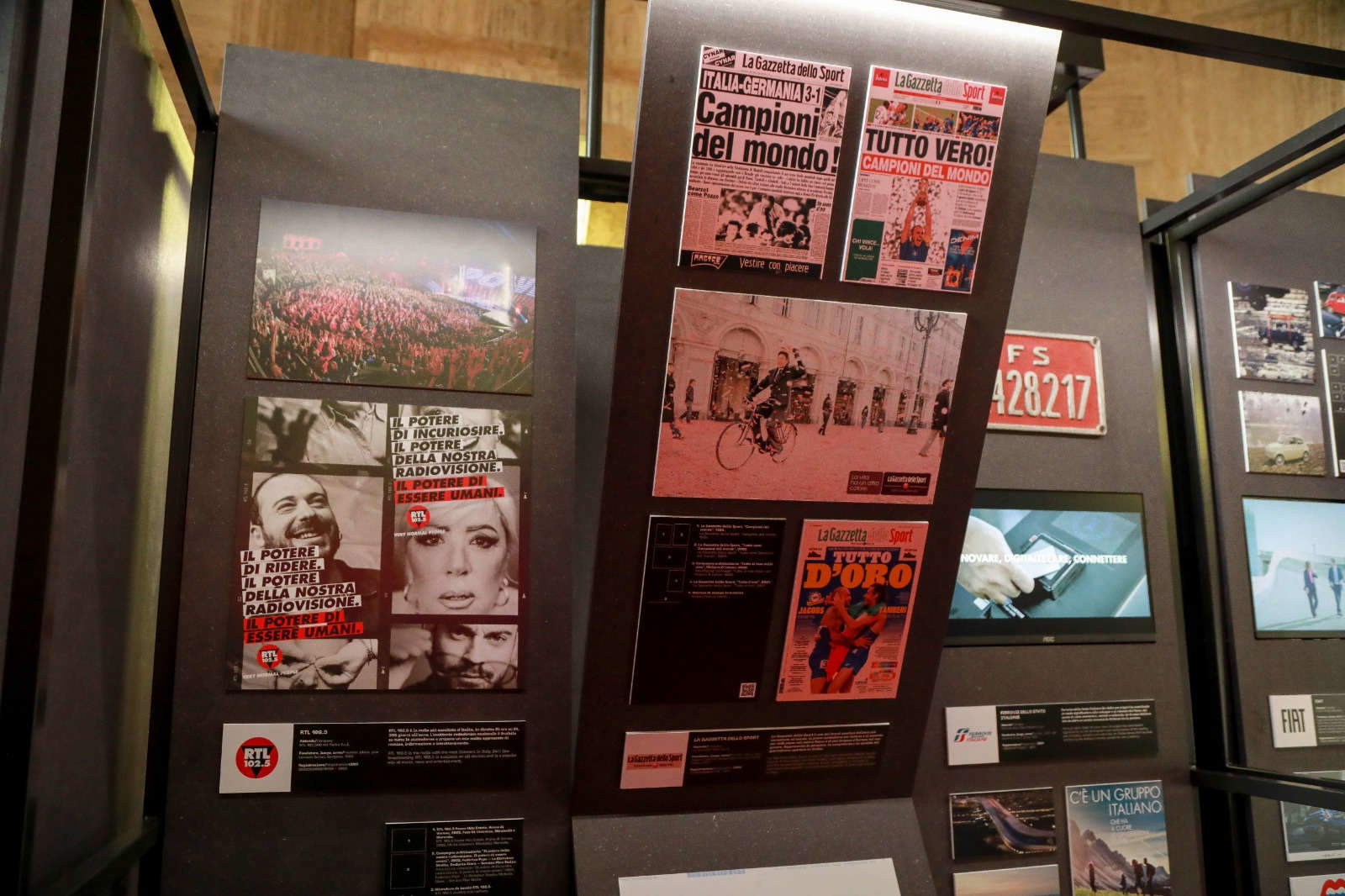 Allestimenti della mostra