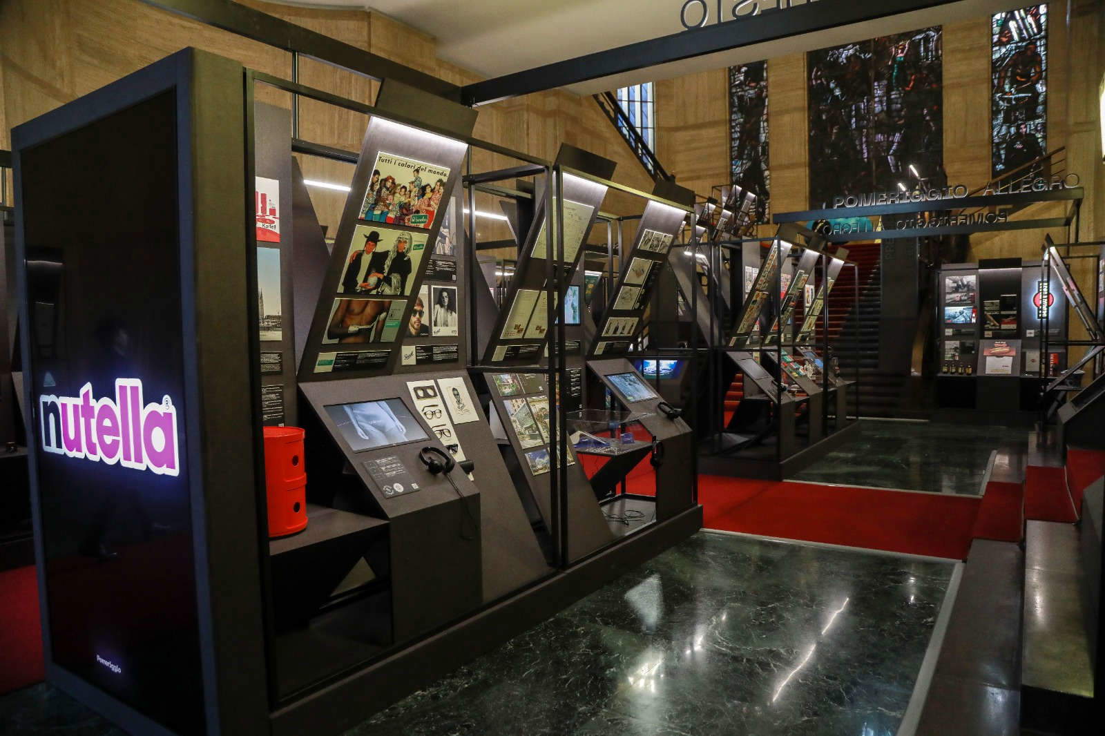 Allestimenti della mostra