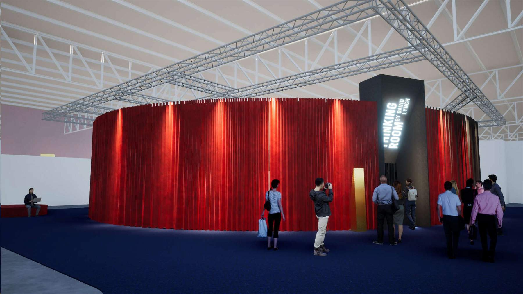 At the Salone del Mobile in Milan, there will also be two rooms by David Lynch