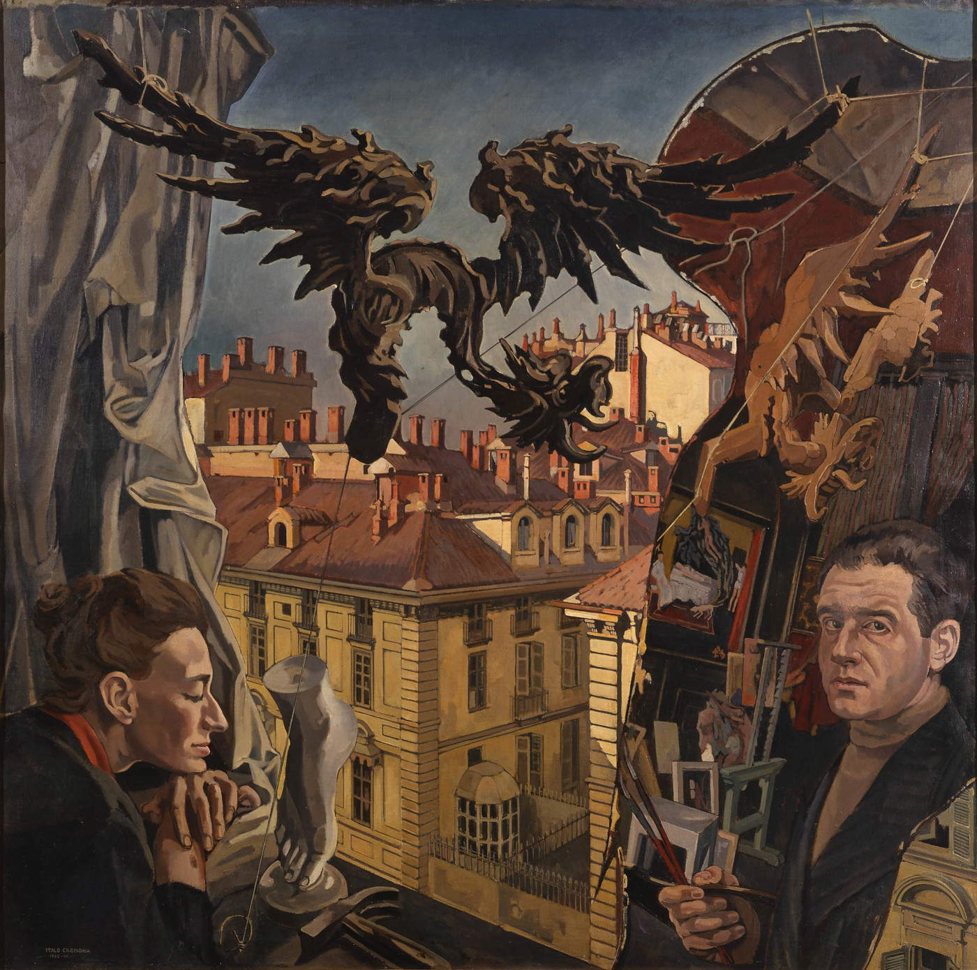 Mart in Rovereto dedicates an anthological exhibition to Italo Cremona, the independent surrealist of the 20th century