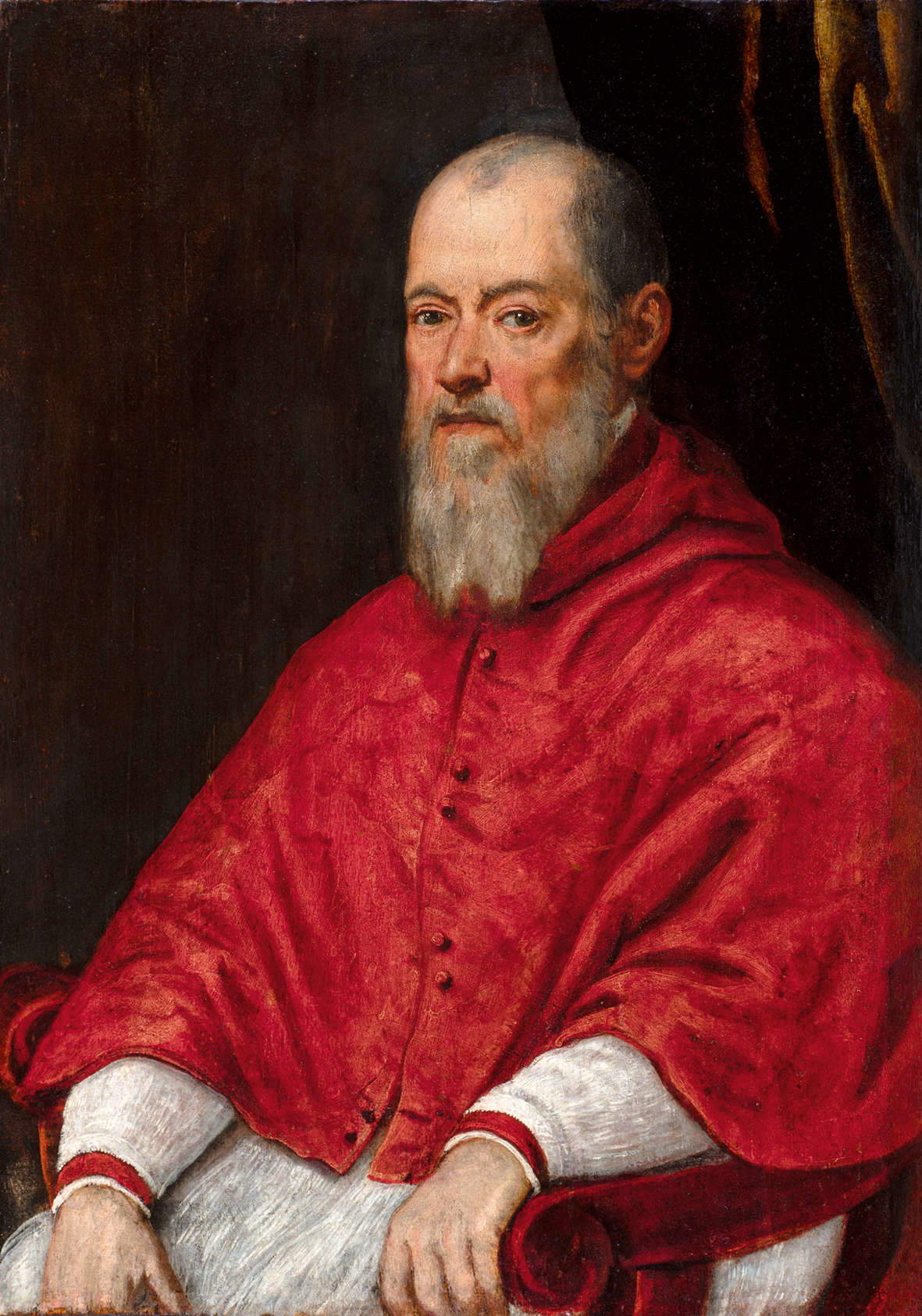 Jacopo Tintoretto, Portrait of Giovanni Grimani (second half of the 16th century; oil on panel; London, private collection) Jacopo Tintoretto, Portrait of Giovanni Grimani (second half of the 16th century; oil on panel; London, private collection)