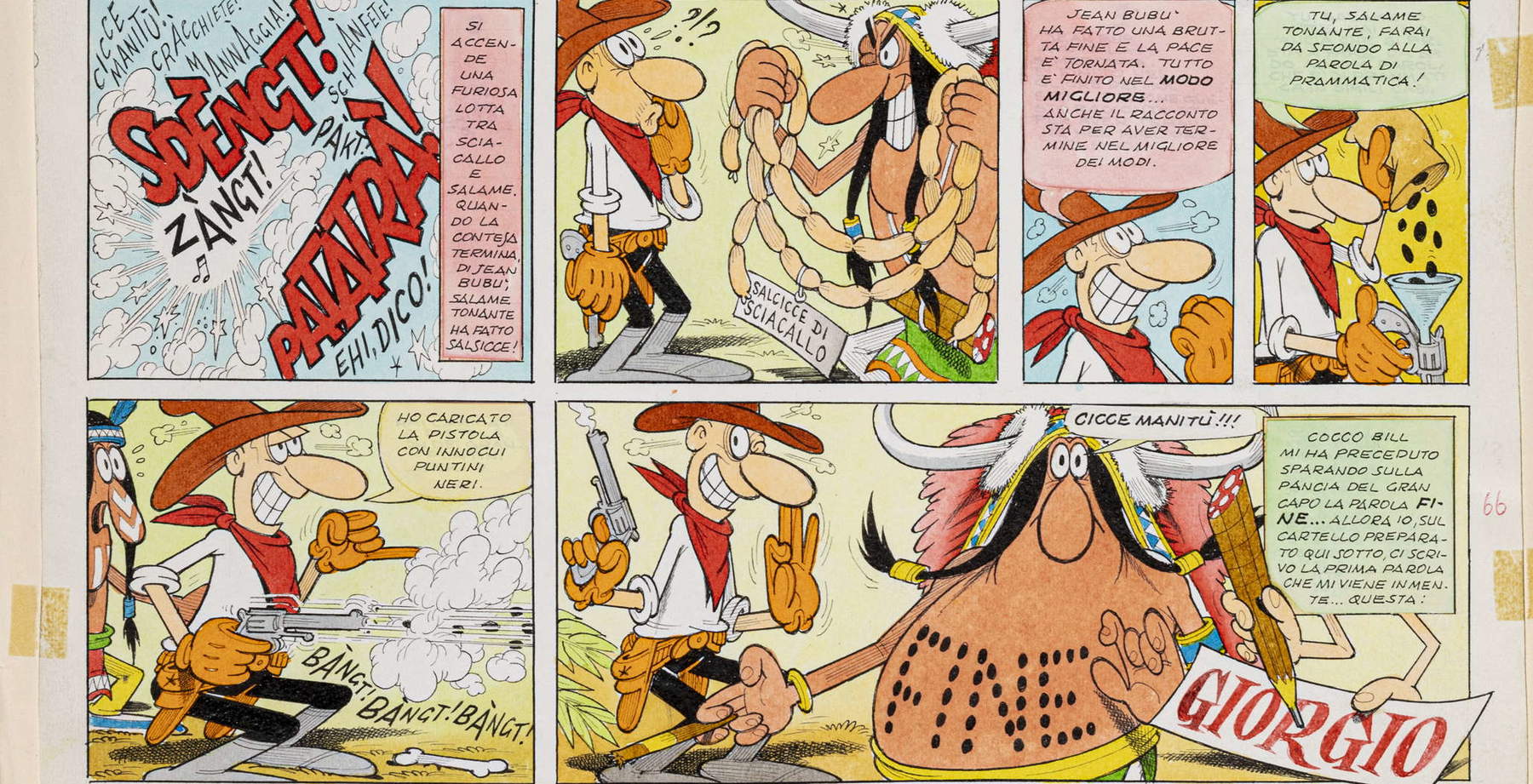 Una exposición en el PAFF de Pordenone celebra los cómics intemporales del maestro Jacovitti