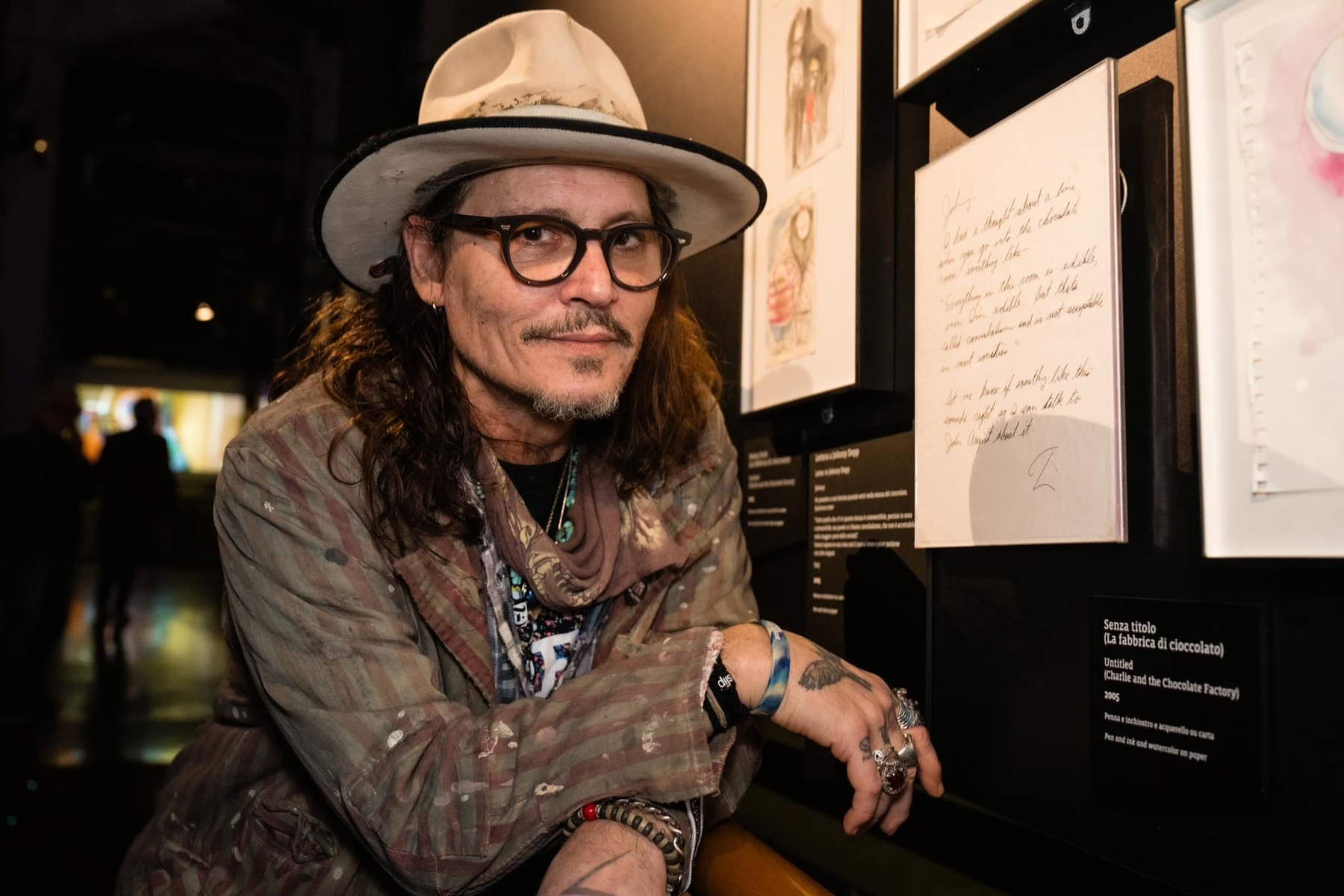 Johnny Depp al Museo Nazionale del Cinema
