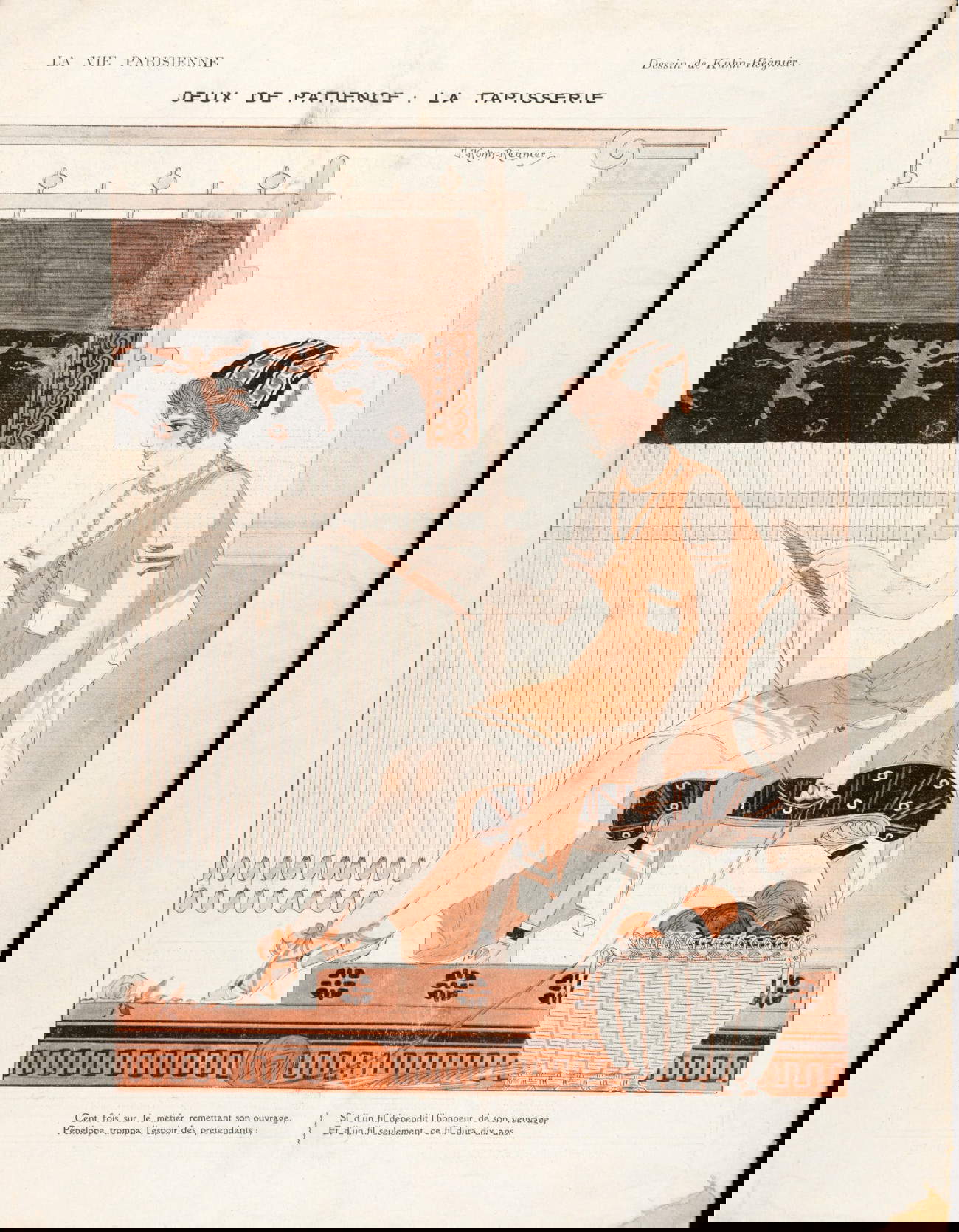 Joseph Kuhn-Régnier, Penelope to the Canvas, in.