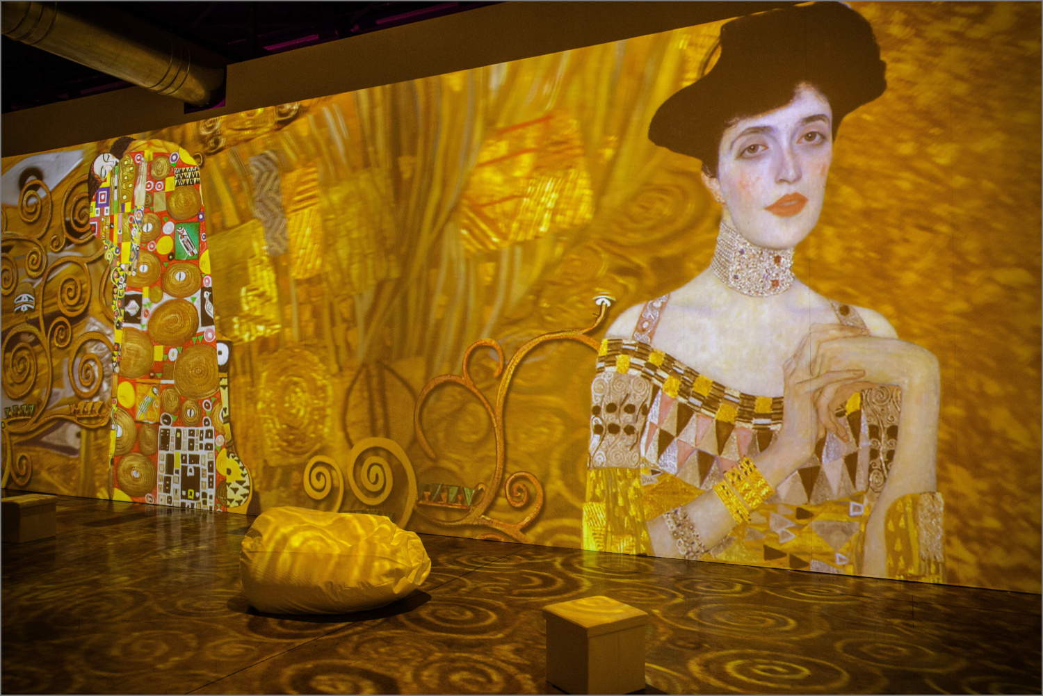 KLIMT - The Gold Experience, das Klimt gewidmete, multisensorische Erlebnis, kommt nach Turin