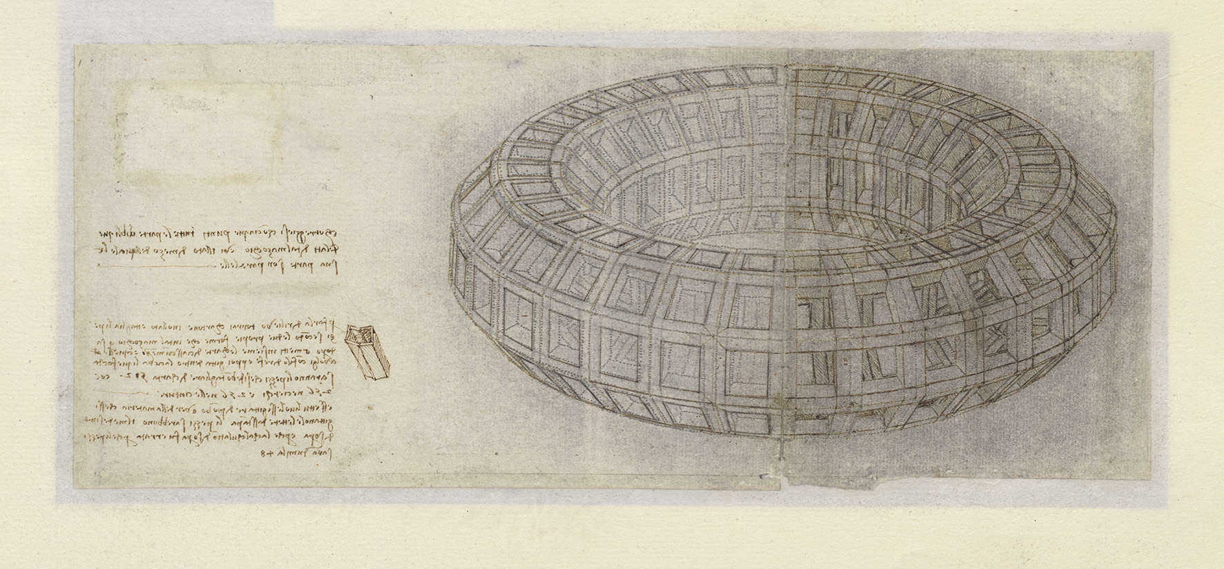 Il disegno del mazzocchio di Leonardo da Vinci