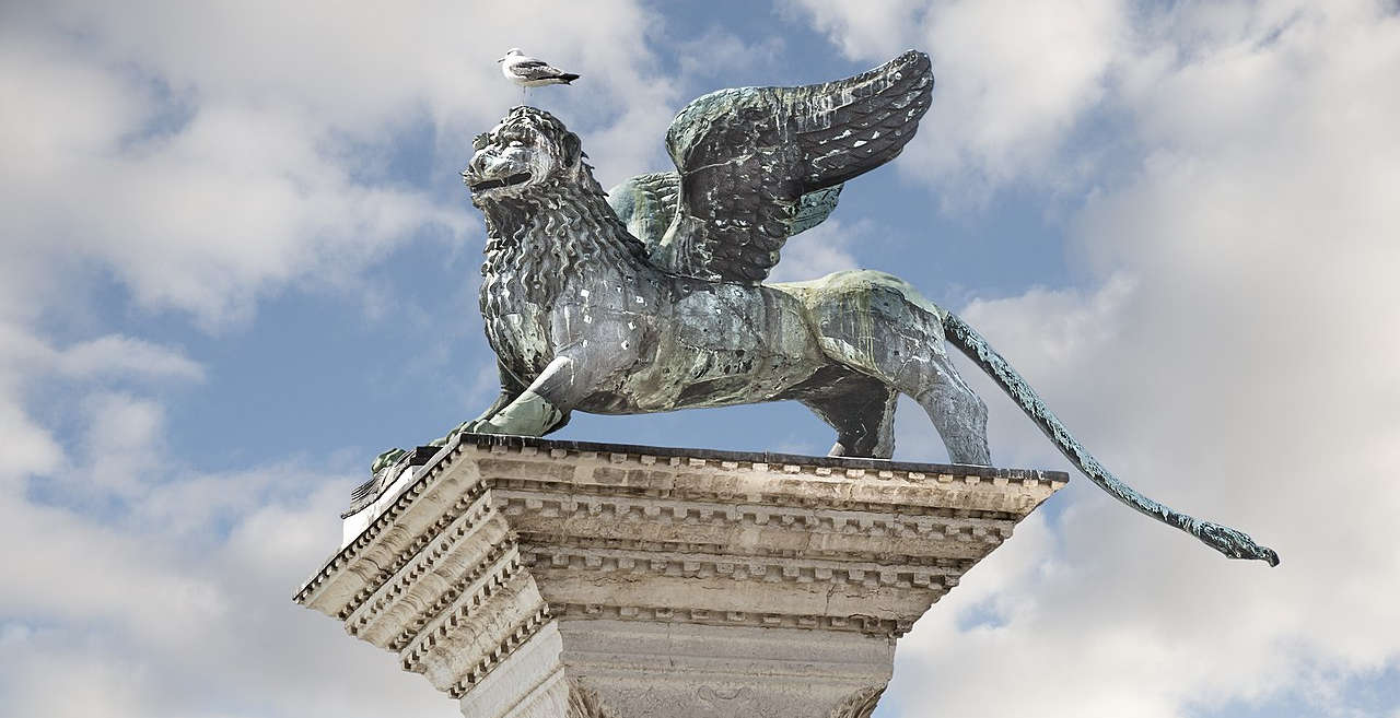 The Lion of St. Mark's Square is Made in China: work's Chinese origin confirmed