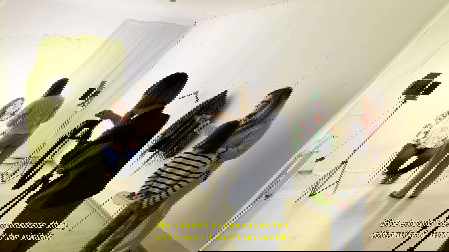 Making of Comfort Work by Liya and Andryi Dostlevy