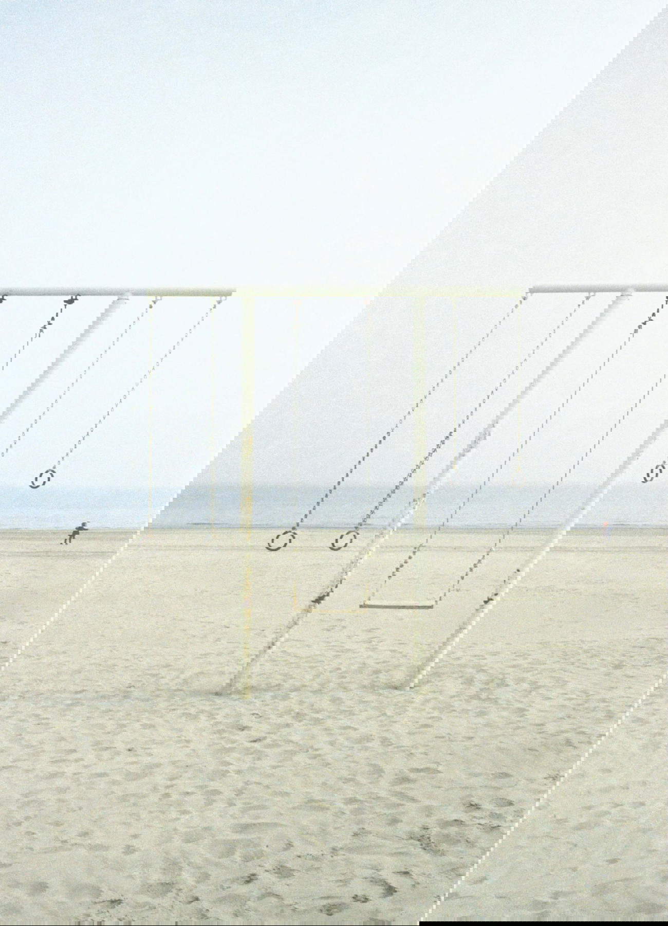 Luigi Ghirri, Marina di Ravenna, 1972. C-print, impresión de época, CSAC, Universidad de Parma. Créditos: CSAC, Universidad de Parma © Eredi di Luigi Ghirri