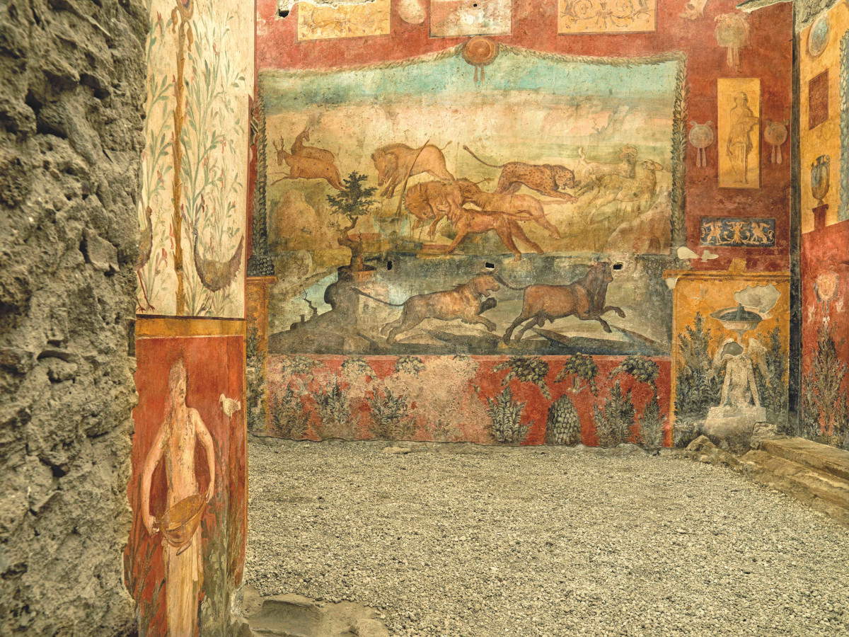 Luigi Spina, Pompeian Interior, House of the Ceii &copy;Luigi Spina