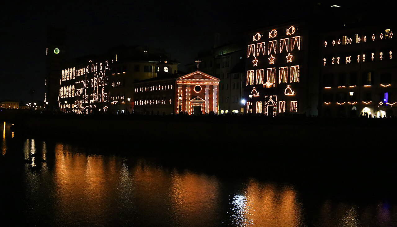 Luminara di San Ranieri a Pisa. Foto: Francesco Bini Luminara di San Ranieri a Pisa. Foto: Francesco Bini