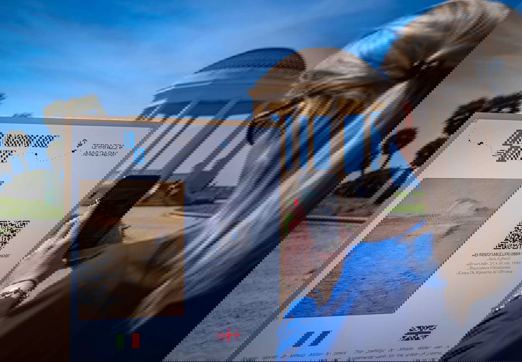 Kunstvolle Uferpromenade Kunstvolle Uferpromenade